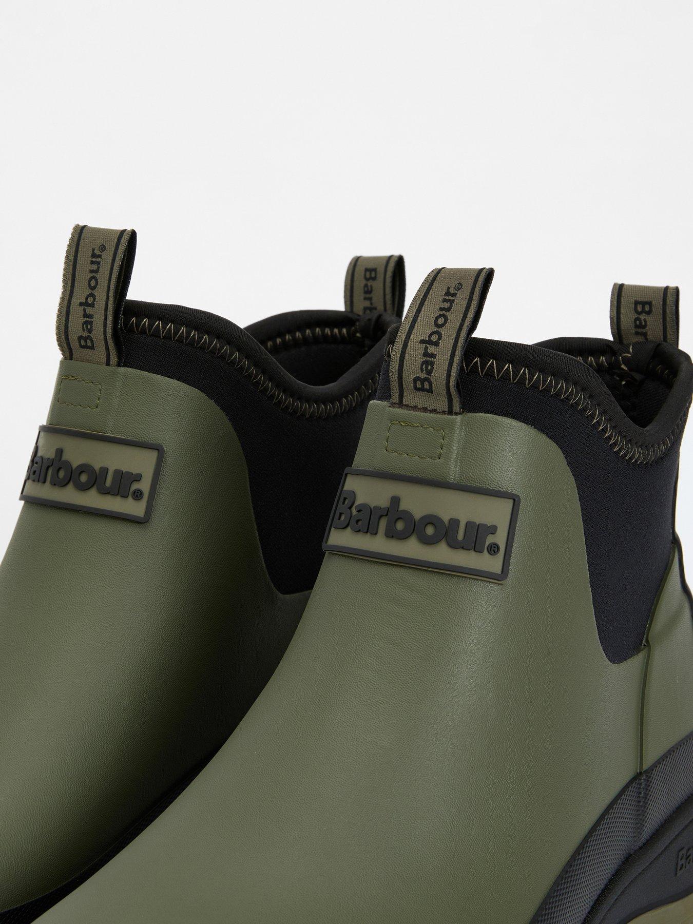 Image 6 of 6 of Barbour Ridge Ankle Wellington Boots - Khaki Green