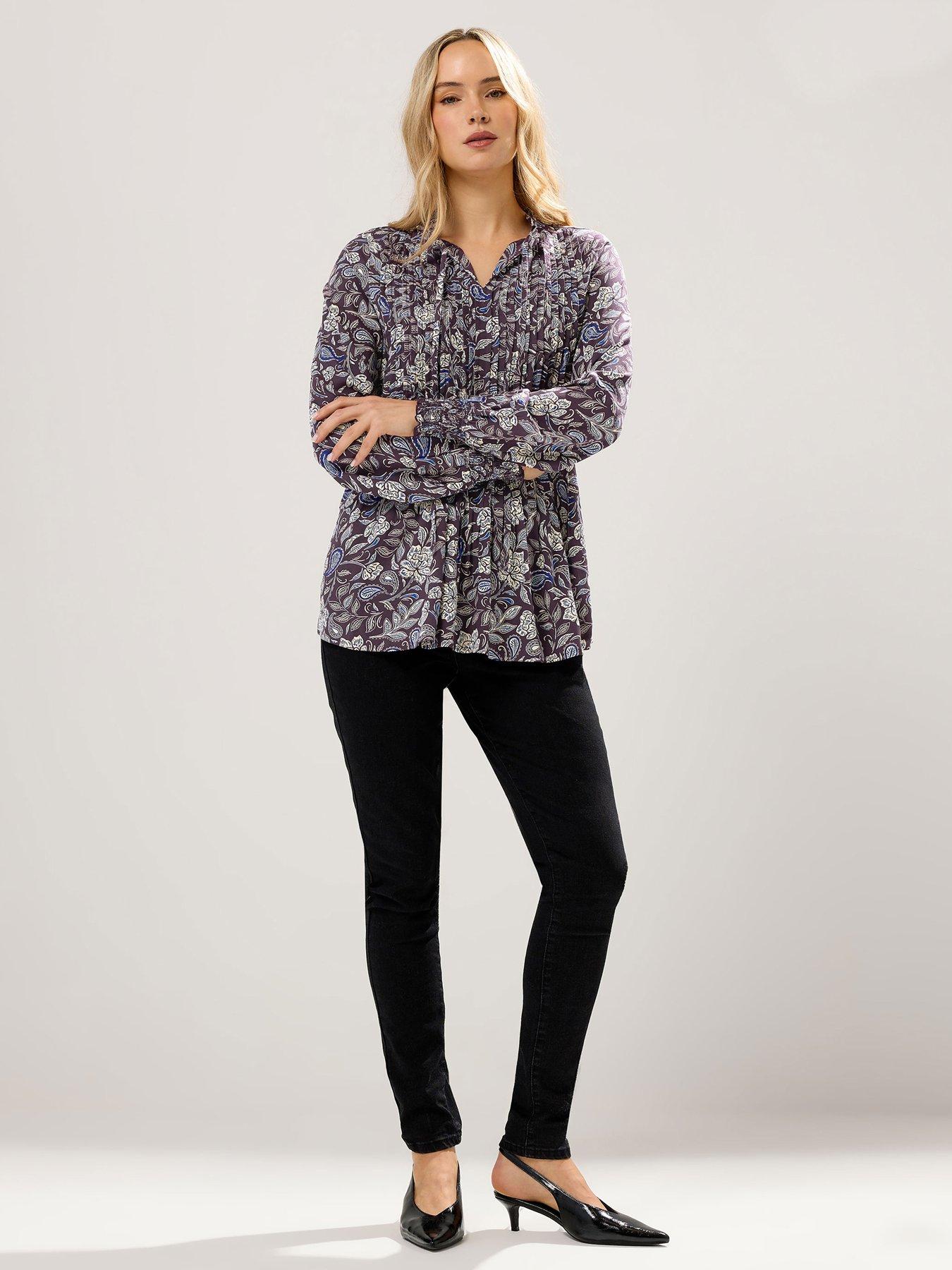 long-tall-sally-floral-pintuck-printed-top-purpleback