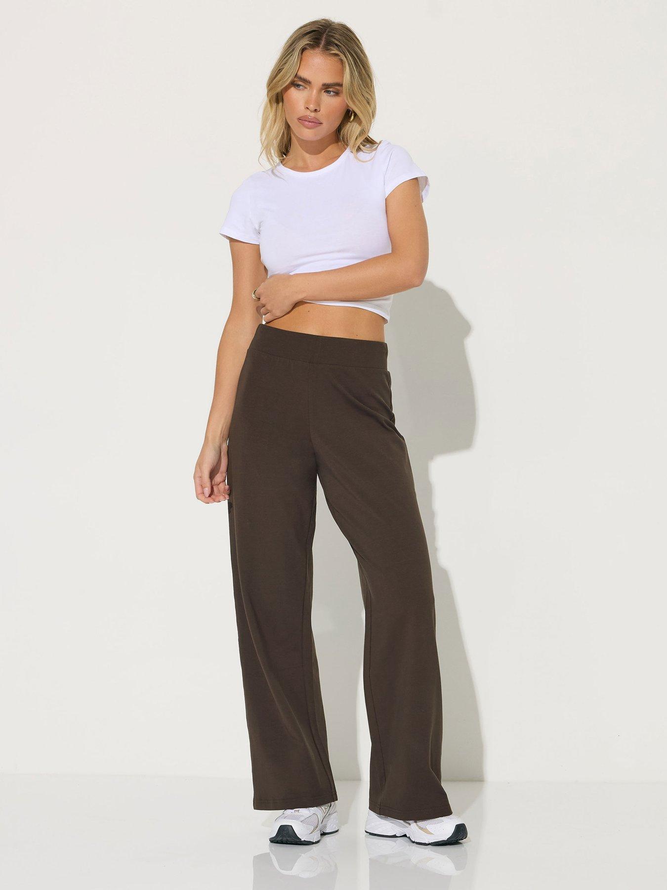 pixiegirl-petite-wide-leg-yoga-pant-brown