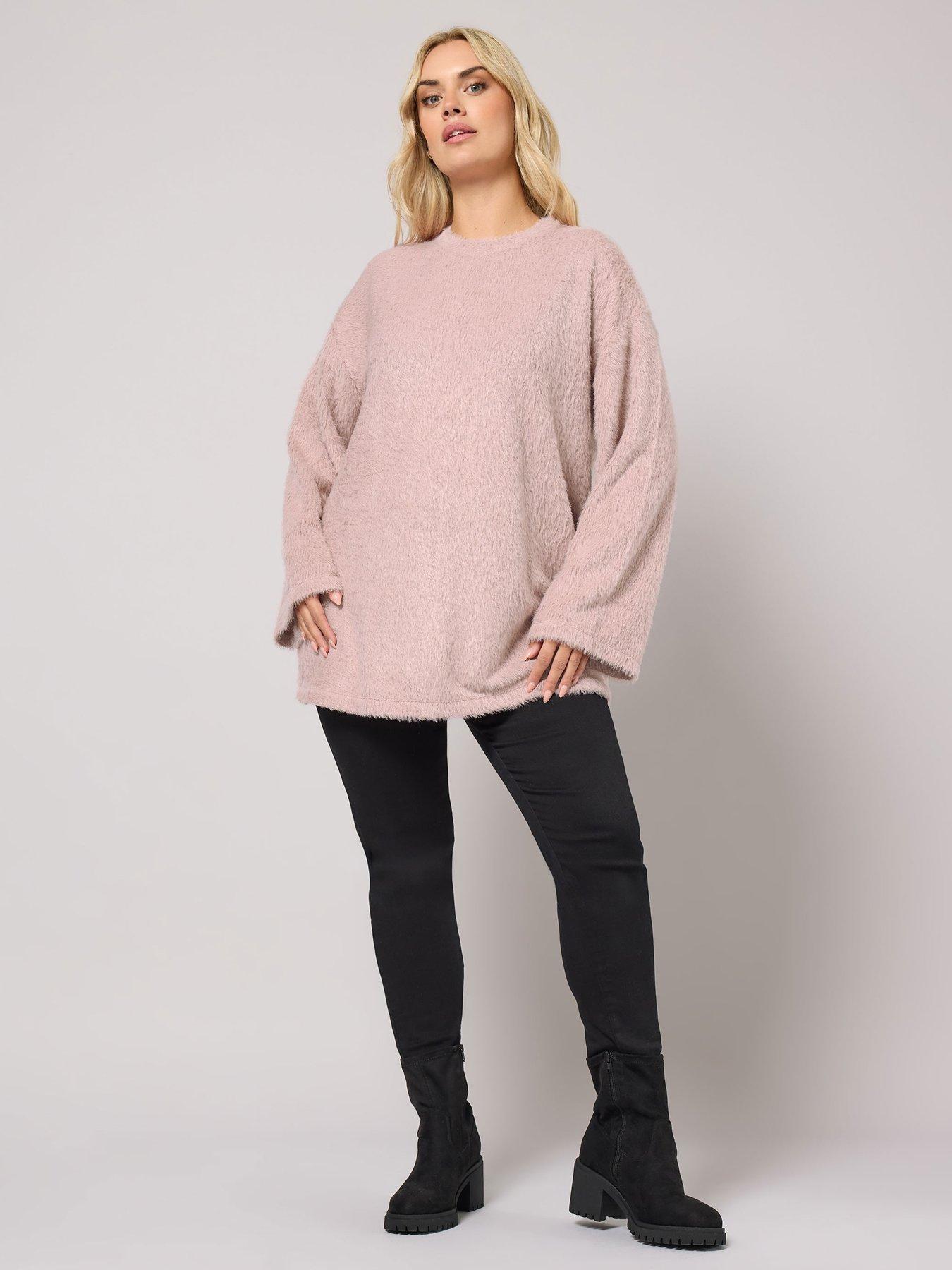 yours-curve-eyelash-jumper-pinkback