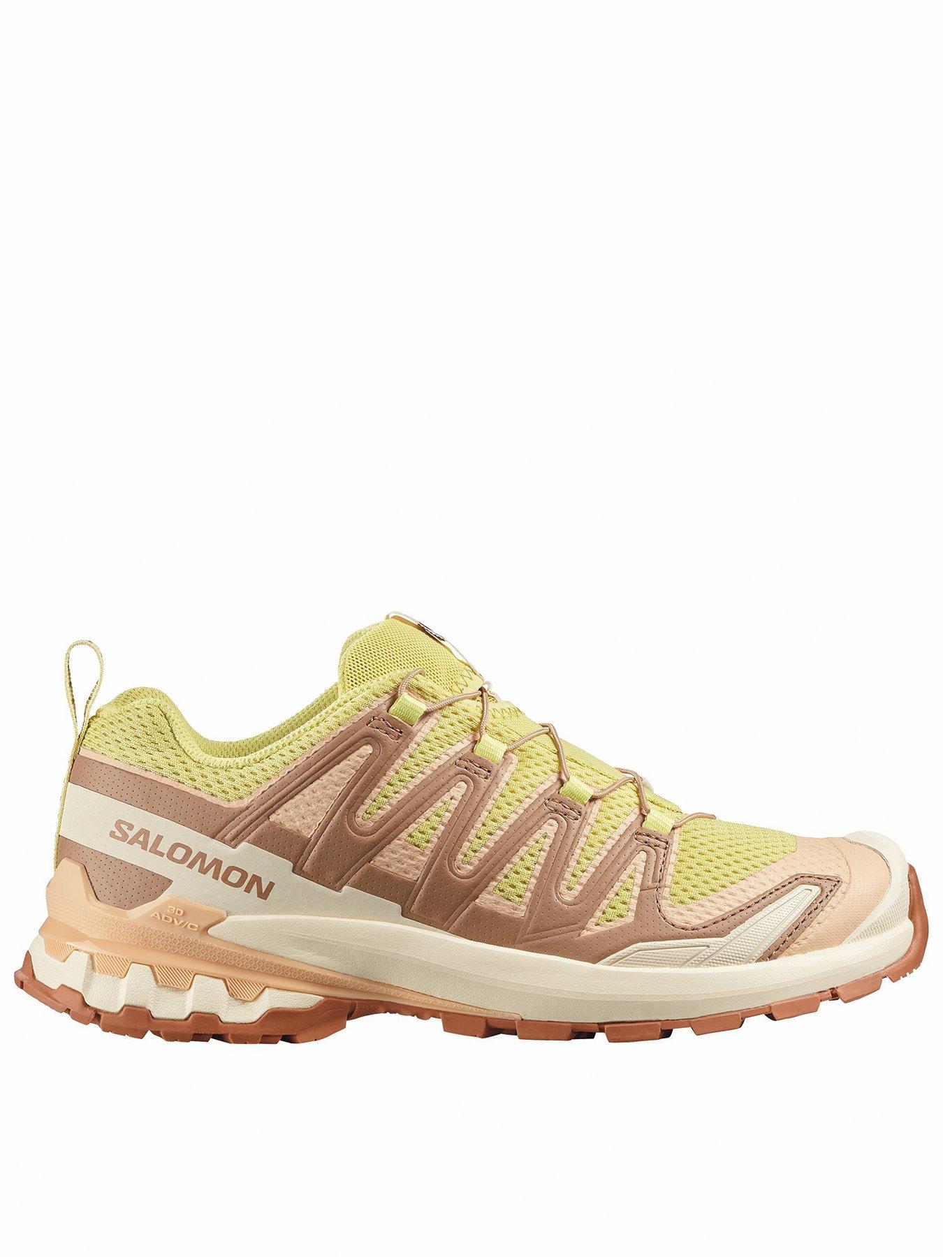 Salomon Womens Trail Running Xa Pro 3D V9 Trainers - Yellow