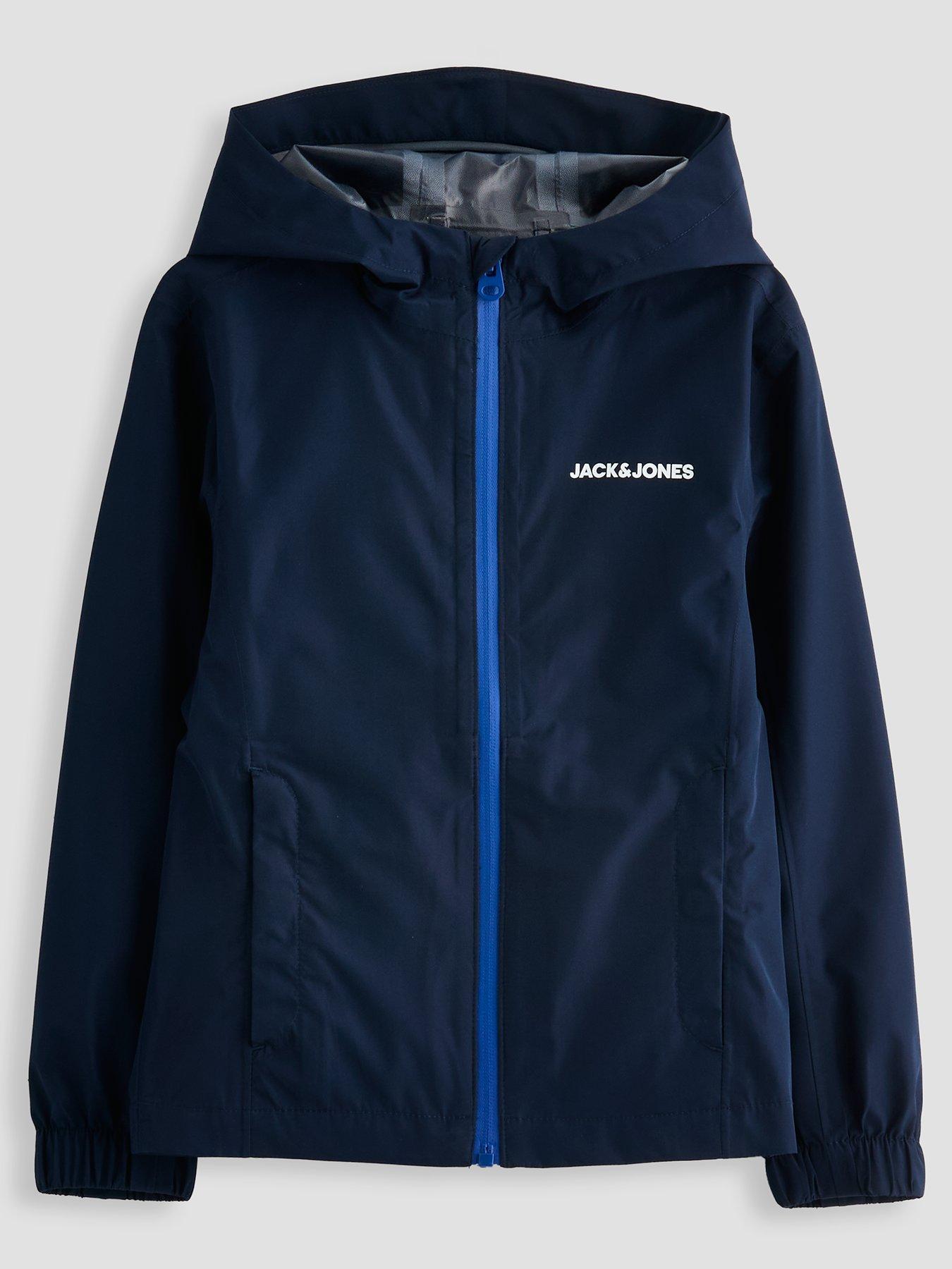 jack-jones-mini-younger-boys-flynn-rain-jacket-navy-blazerfront
