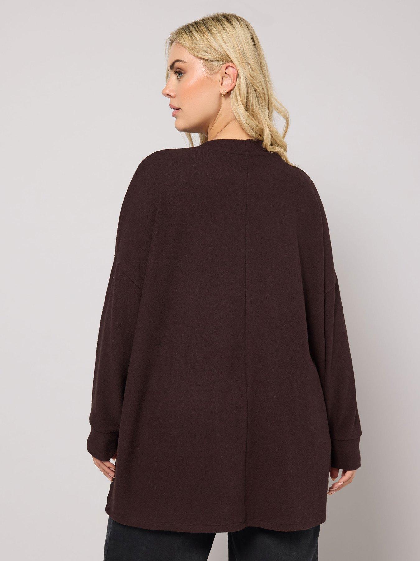 Image 2 of 4 of Yours Curve Basic Jumper - Brown