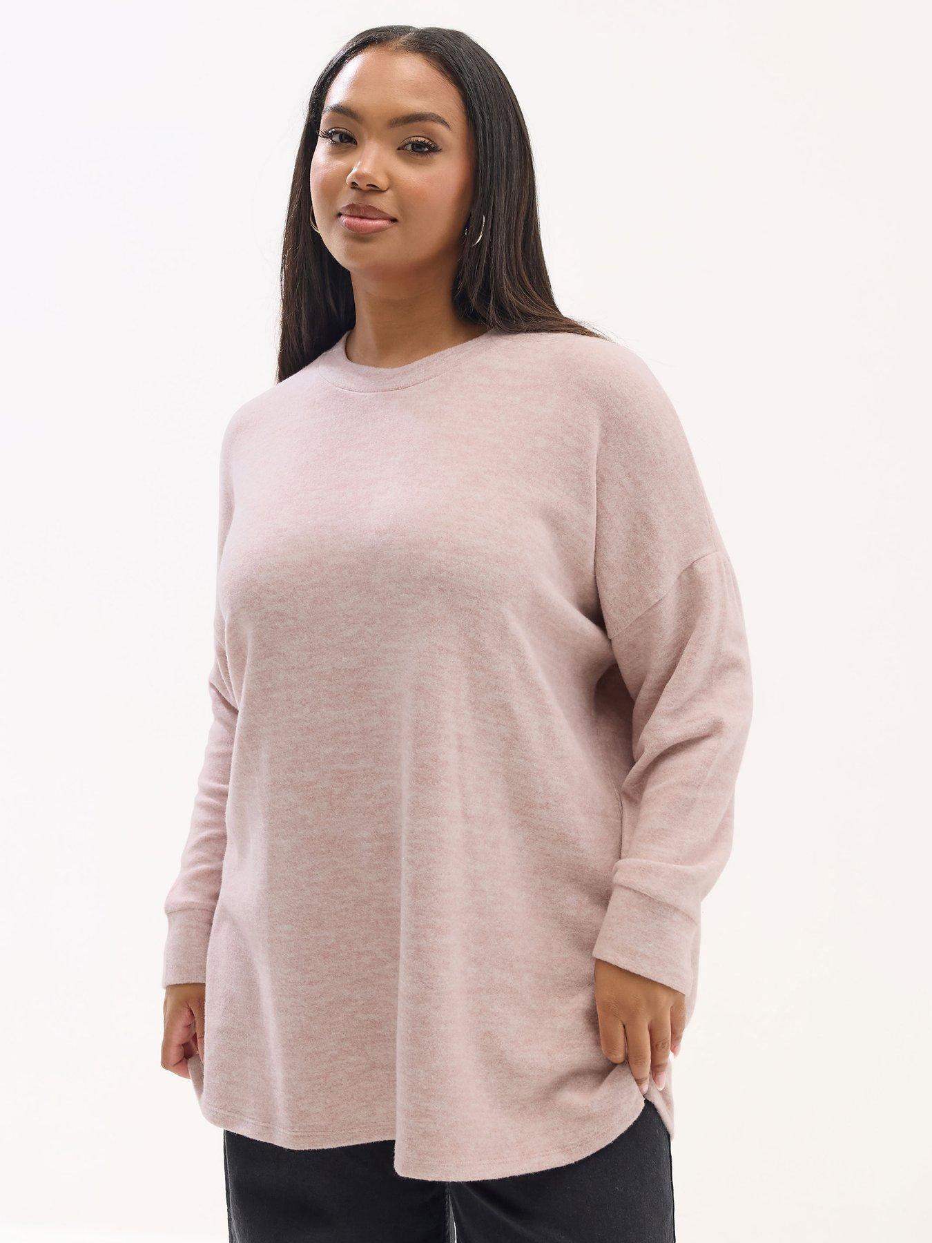 yours-curve-basic-jumper-pink