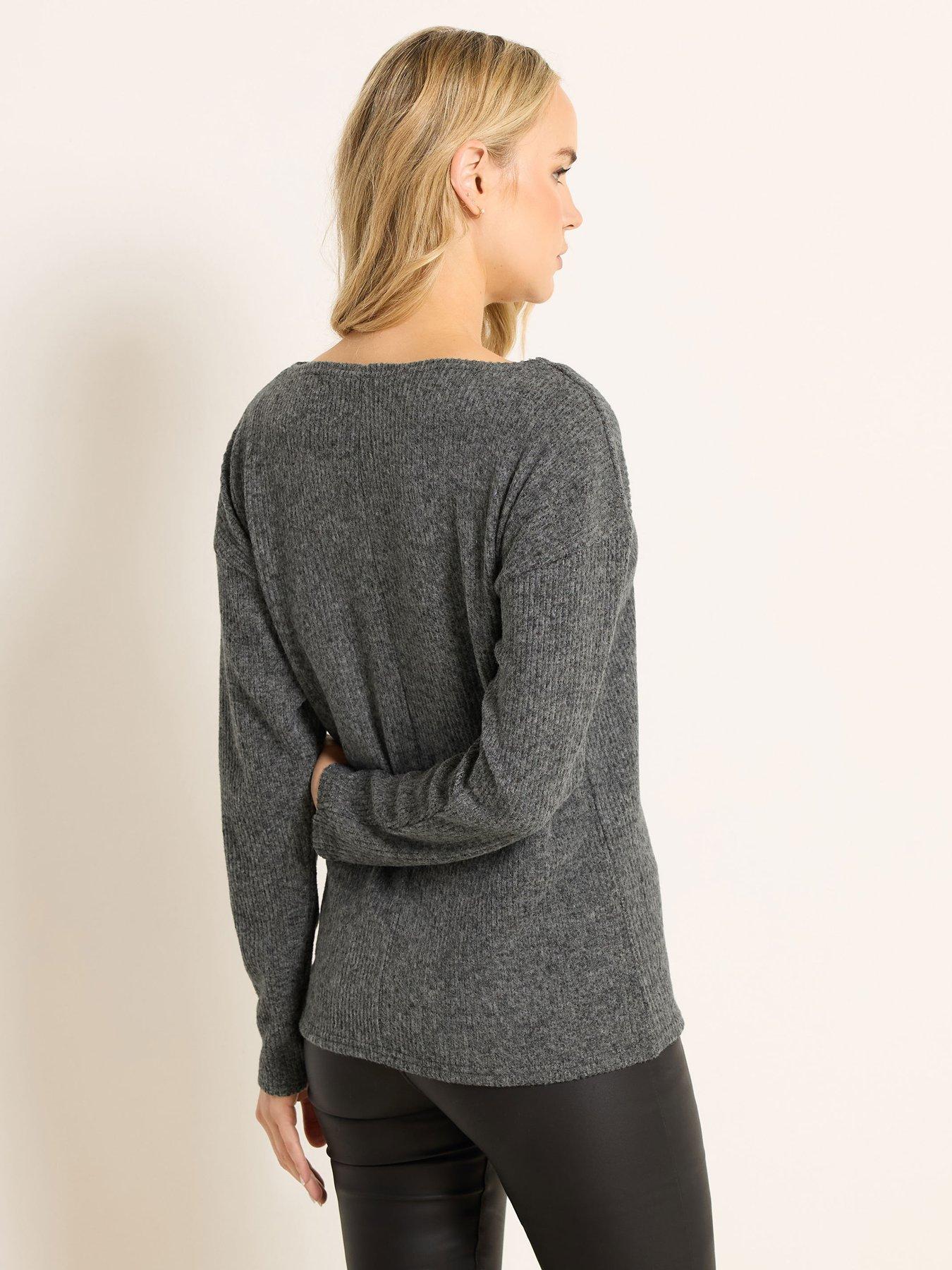 long-tall-sally-rib-batwing-top-greystillFront