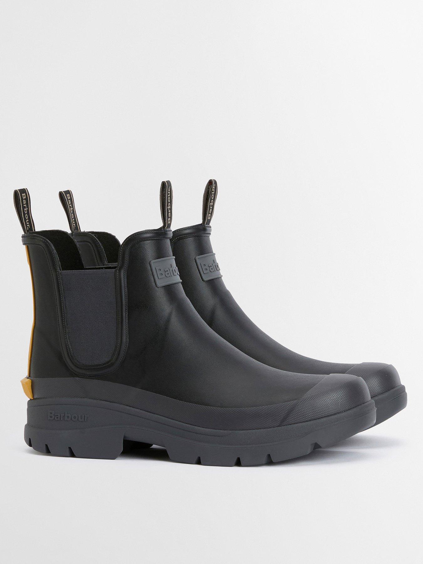 Image 2 of 6 of Barbour Nimbus Chelsea Wellington Boots - Black