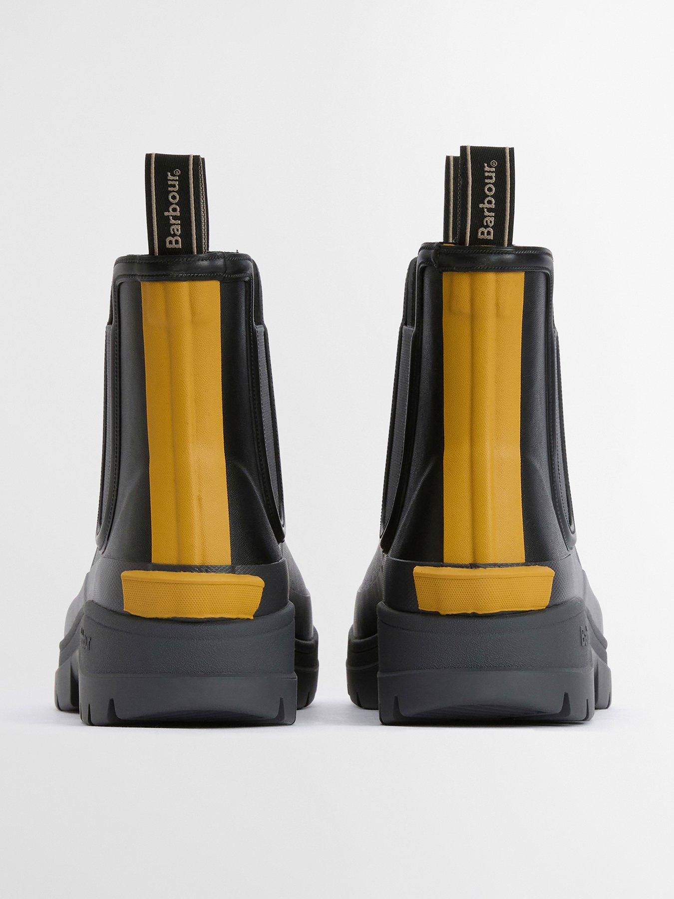 Image 3 of 6 of Barbour Nimbus Chelsea Wellington Boots - Black