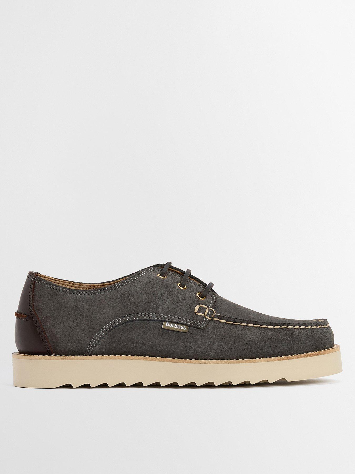 Barbour Barbour Aydon Derby Shoes - Light Grey