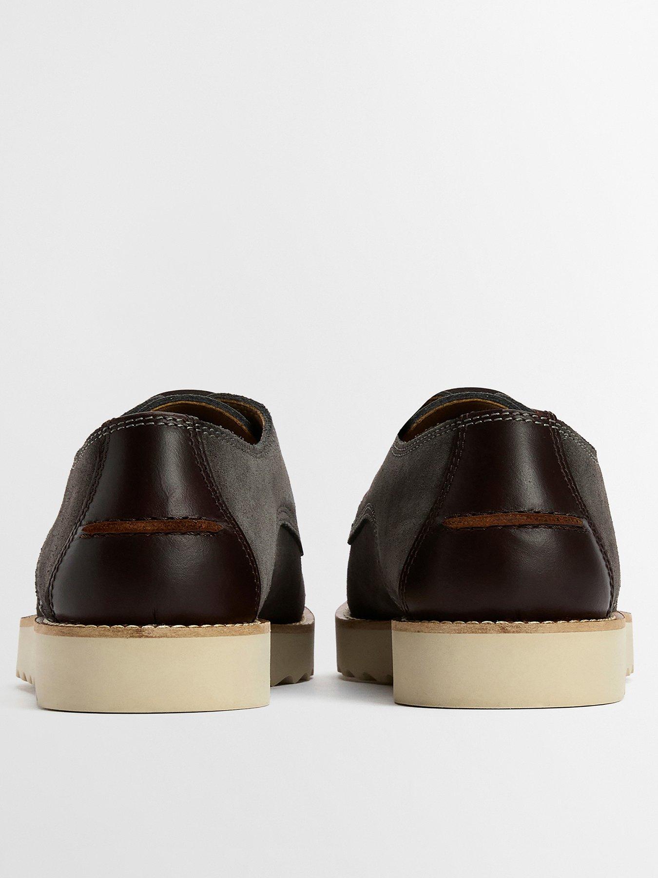 Image 3 of 6 of Barbour Barbour Aydon Derby Shoes - Light Grey