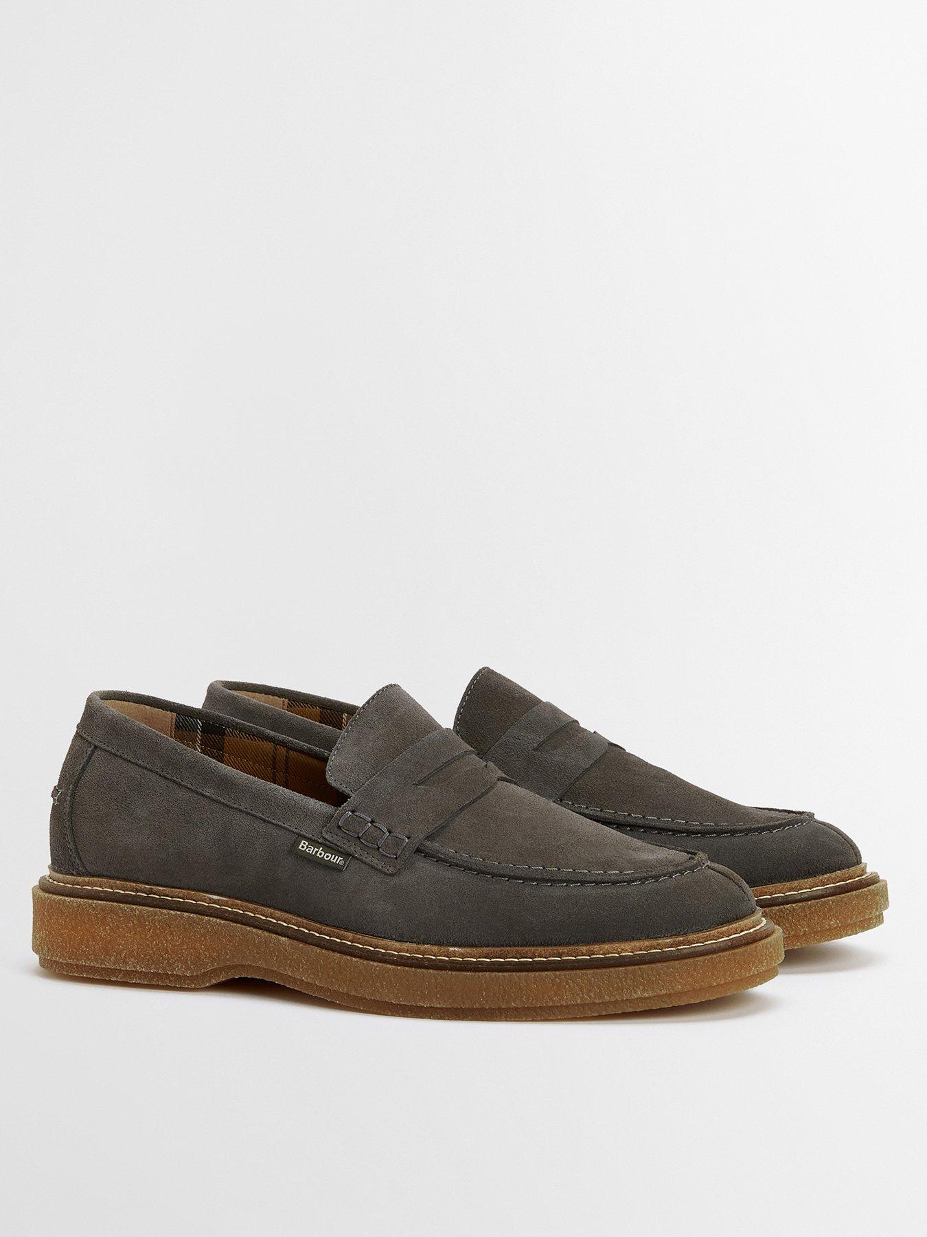 Image 2 of 6 of Barbour Blare Loafers - Light Grey