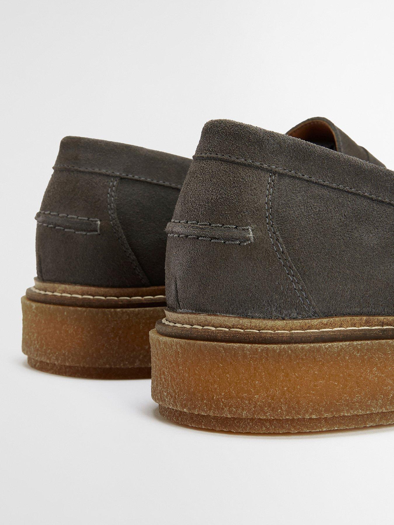 Image 3 of 6 of Barbour Blare Loafers - Light Grey