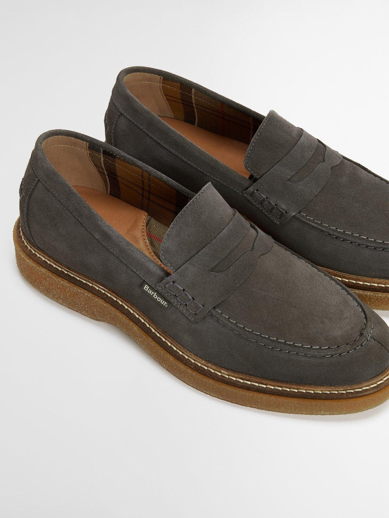 Image 6 of 6 of Barbour Blare Loafers - Light Grey