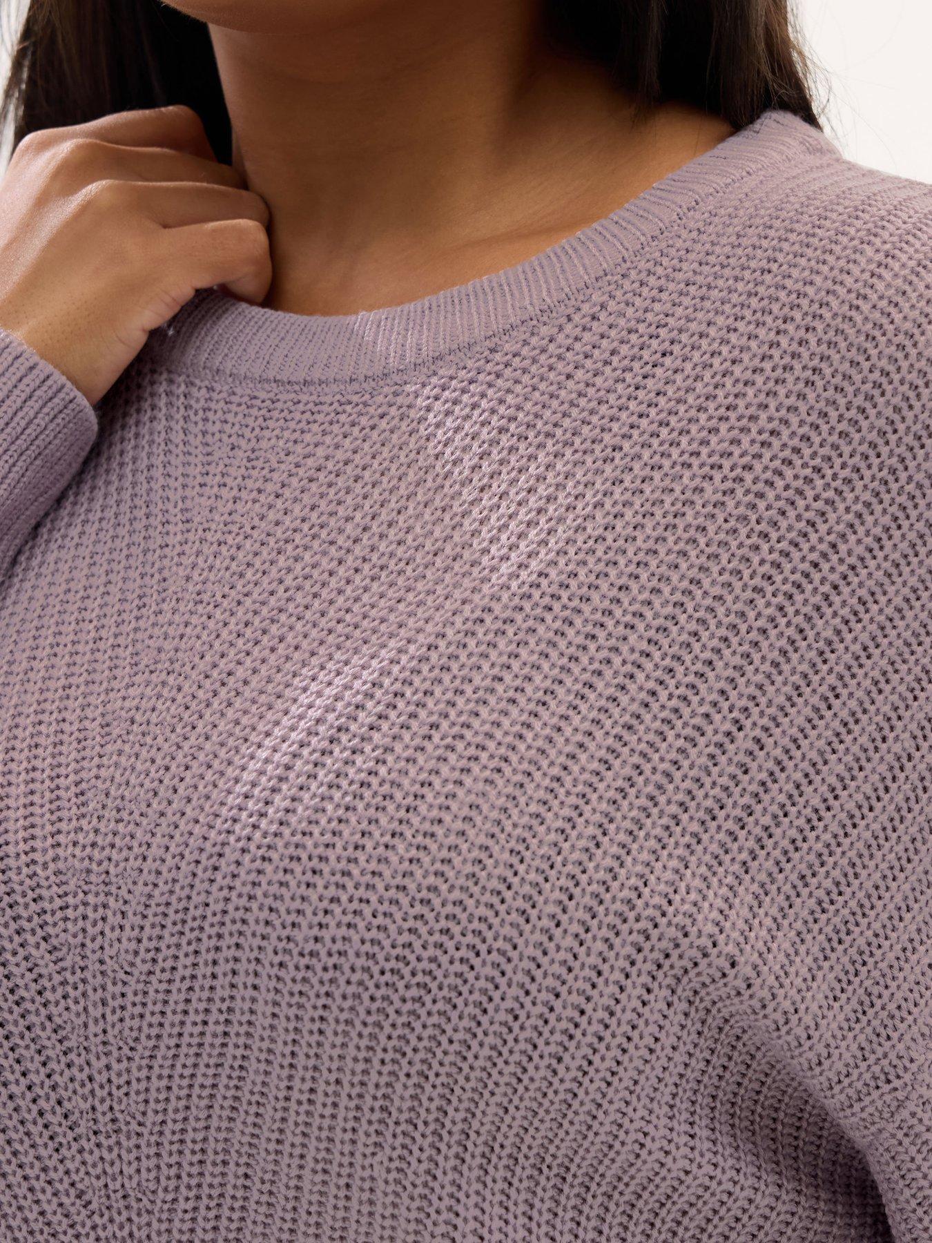 Image 4 of 4 of Yours Curve Essential Jumper - Pink