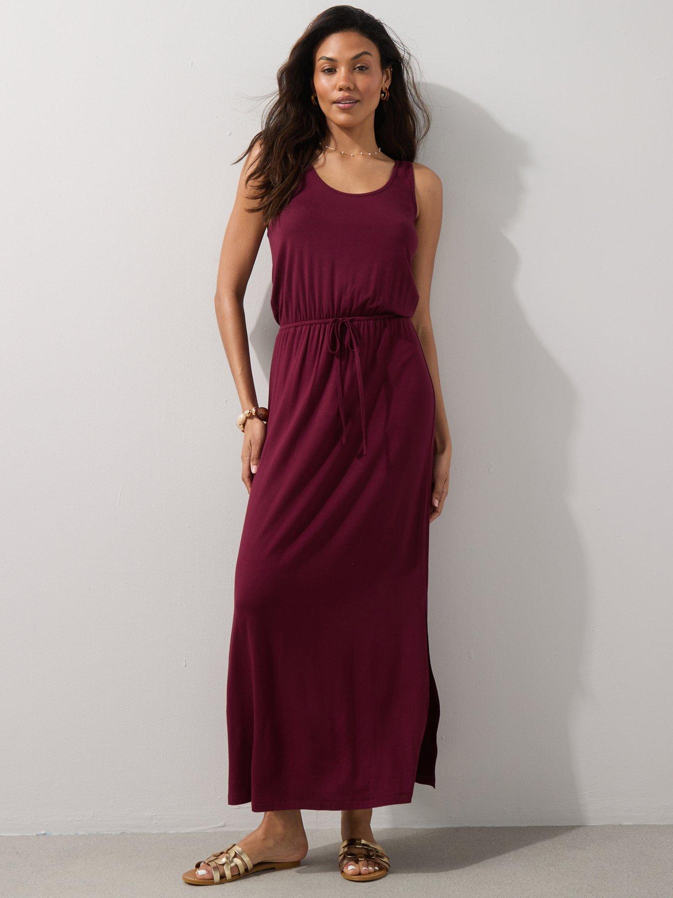 The Very Collection Channel Waist Maxi Dress - Print