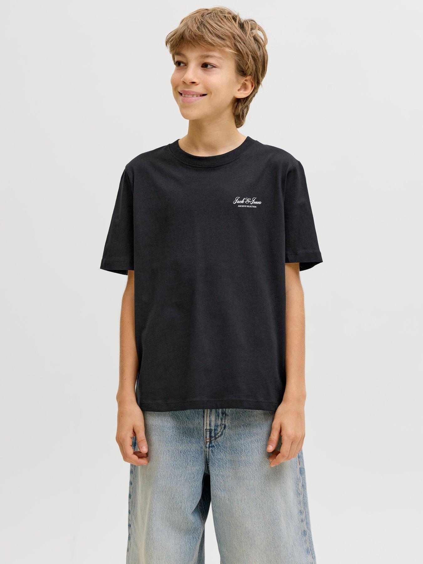 jack-jones-junior-boys-archive-graphic-short-sleeve-co-ord-t-shirt-black