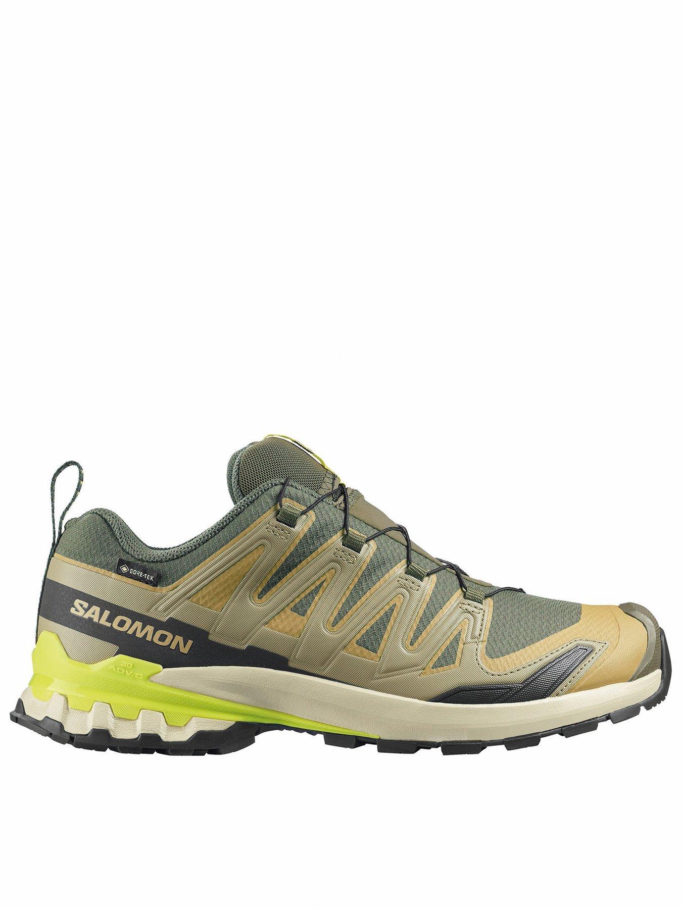 Salomon Mens Trail Running Xa Pro 3D V9 Goretex Trainers - Green
