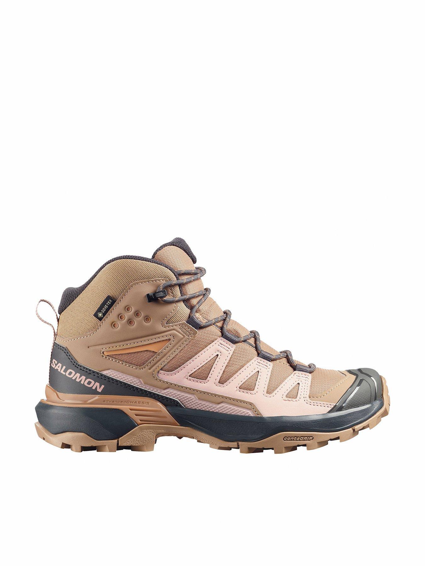 Image 2 of 3 of Salomon Womens X Ultra 360 Goretex Mid Hiking Boots - Brown
