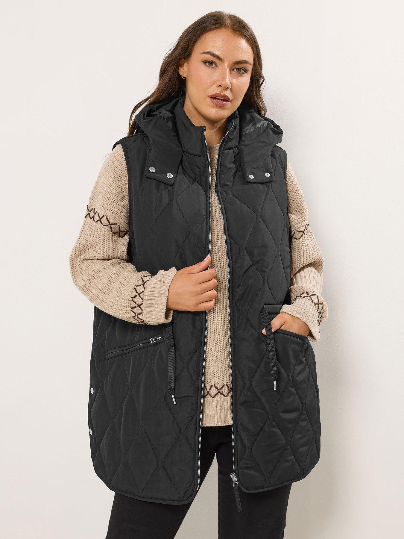 yours-curve-quilted-gilet-black