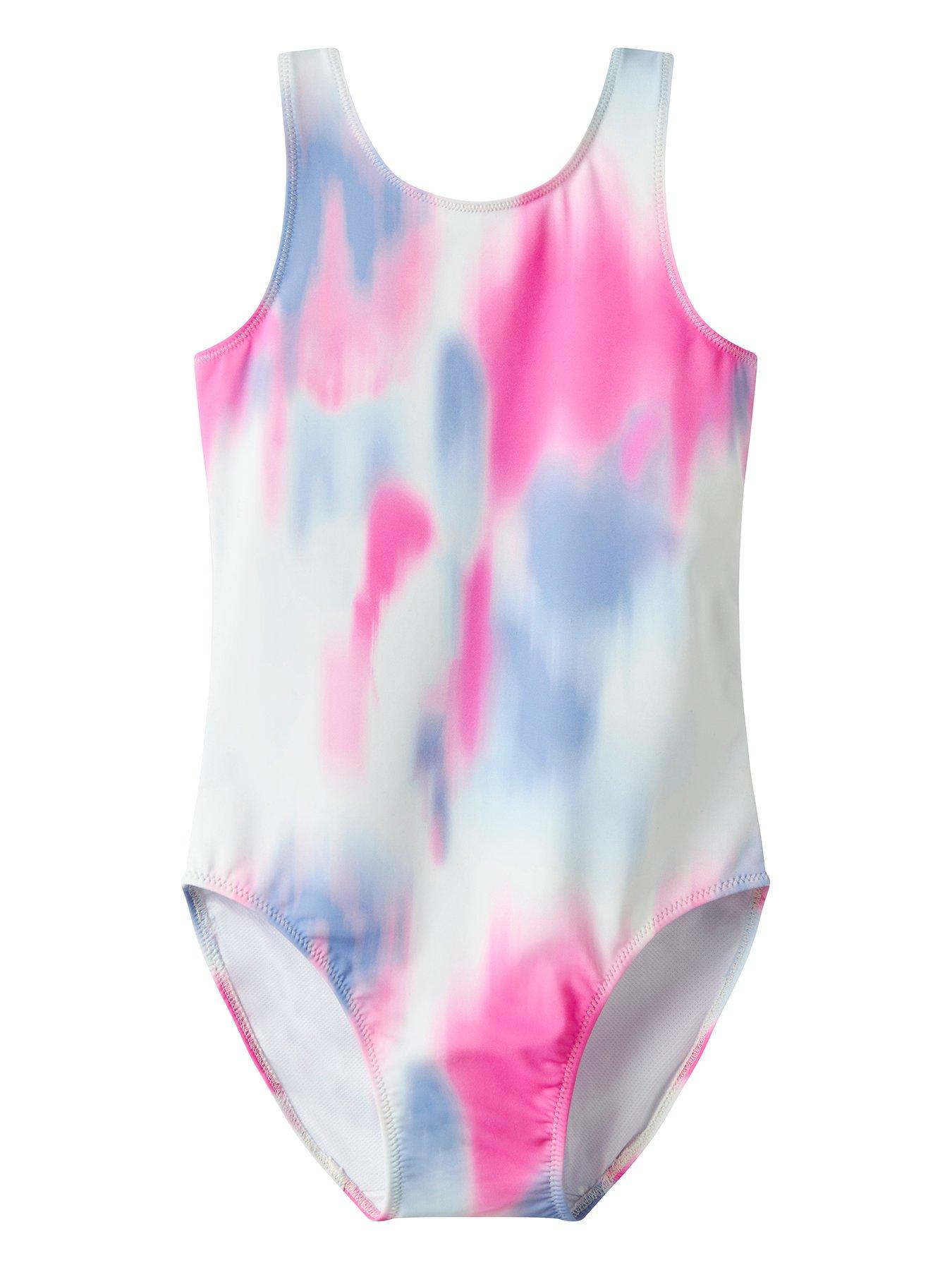 Name It Girls Tie Dye Swimsuit - Multi