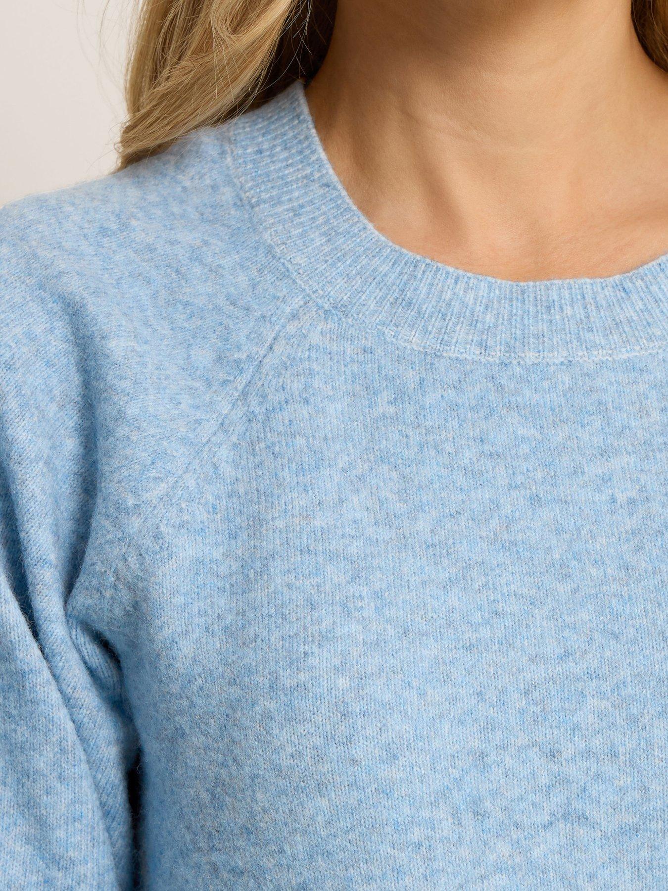 long-tall-sally-balloon-sleeve-jumper-blueoutfit