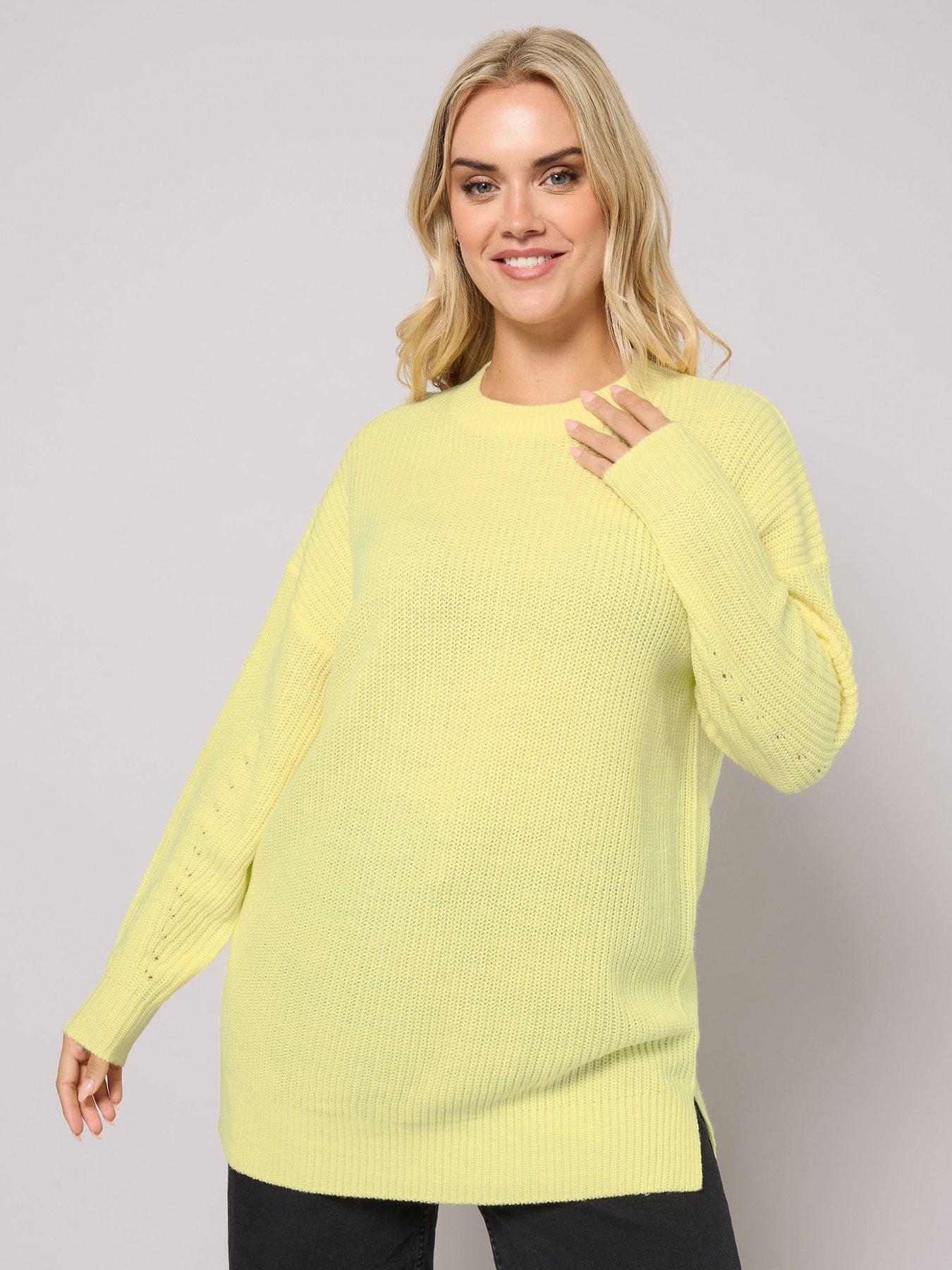 Yours Curve Drop Shoulder - Yellow