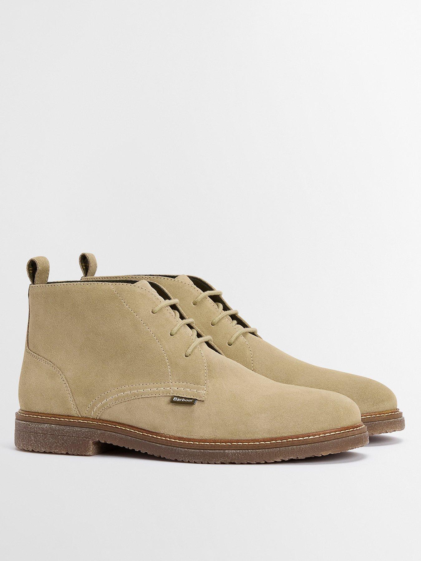 Image 2 of 6 of Barbour Barbour Kirkstone Desert Boots - Light Beige