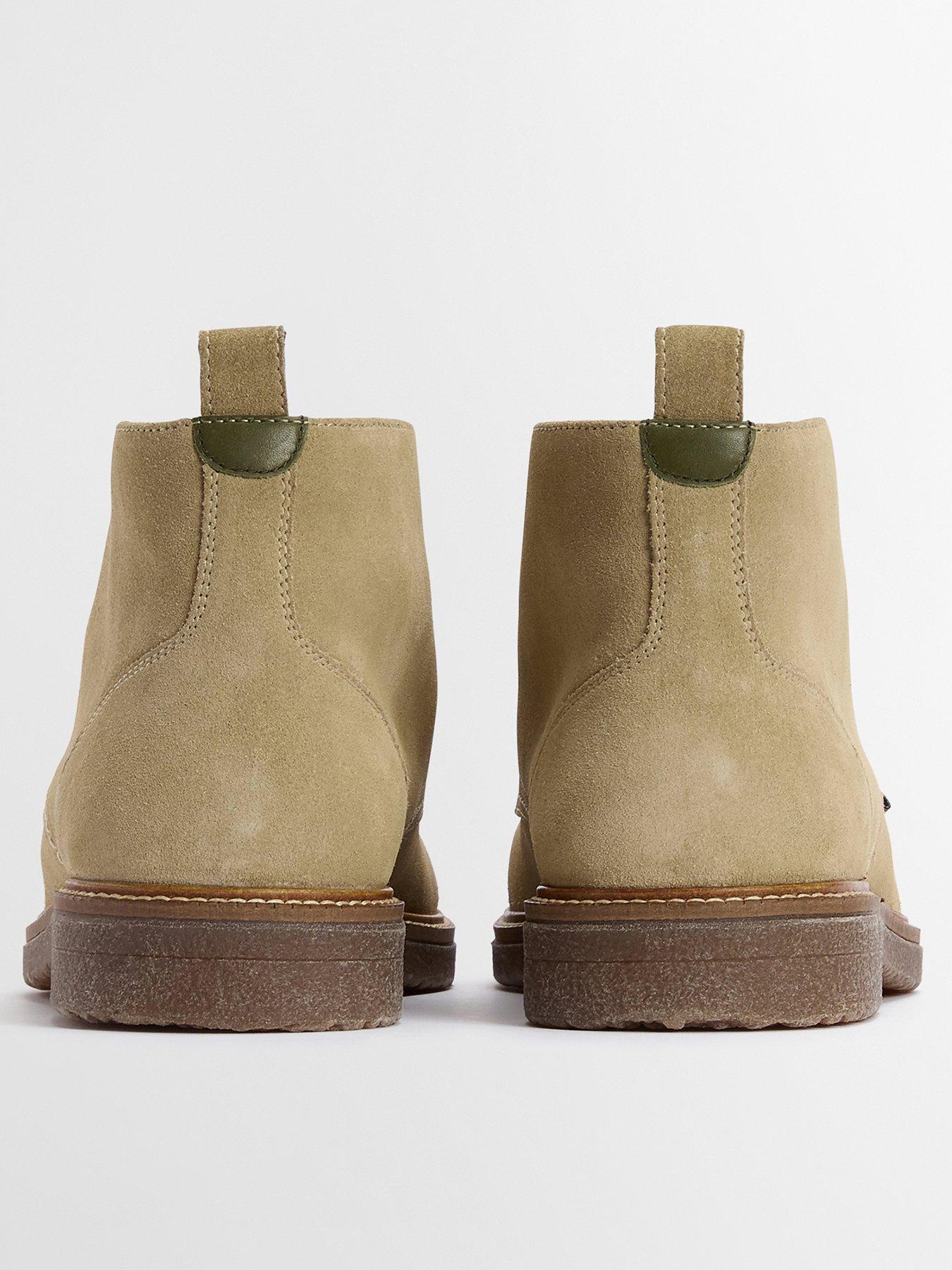 Image 3 of 6 of Barbour Barbour Kirkstone Desert Boots - Light Beige