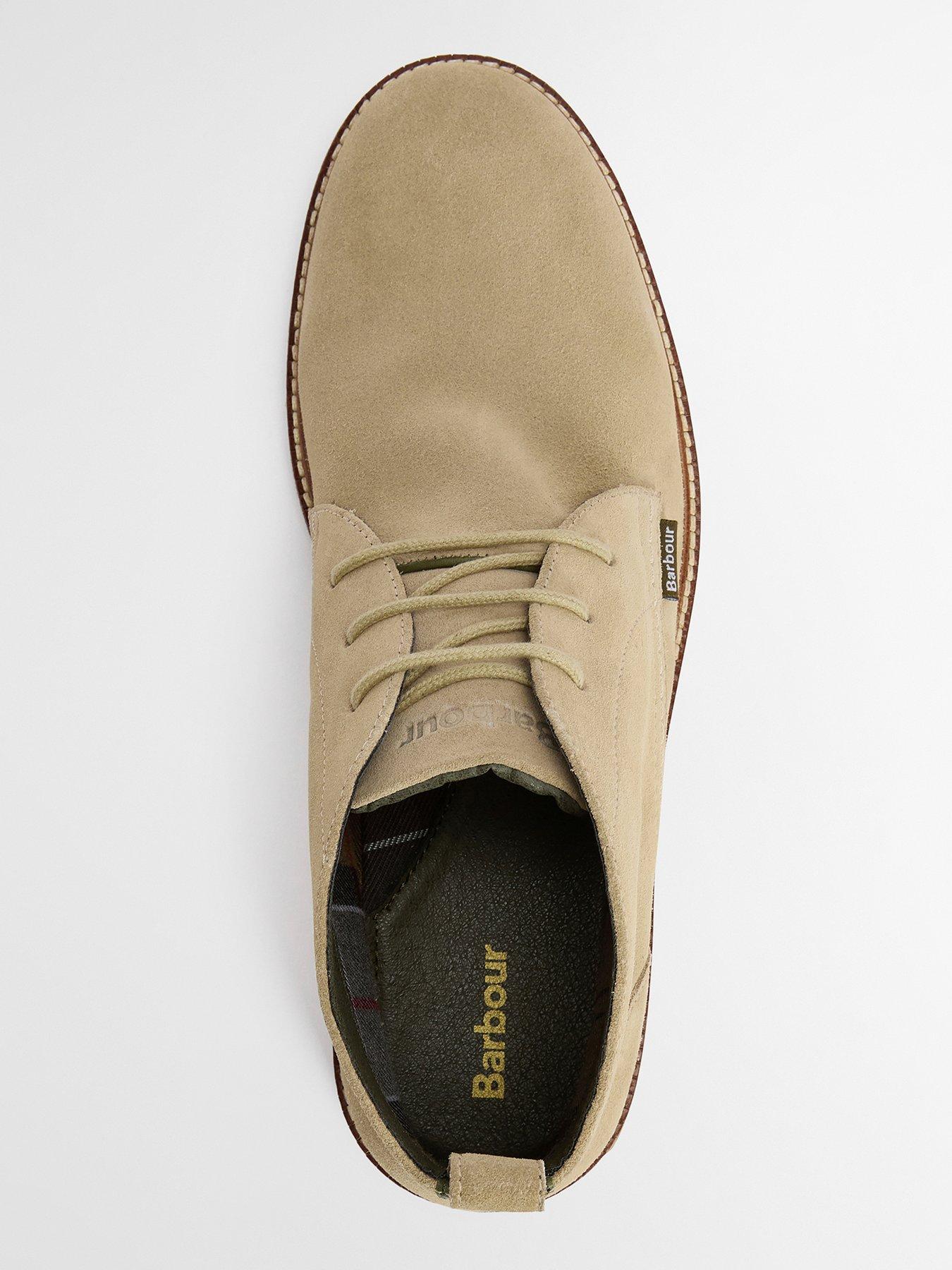 Image 4 of 6 of Barbour Barbour Kirkstone Desert Boots - Light Beige