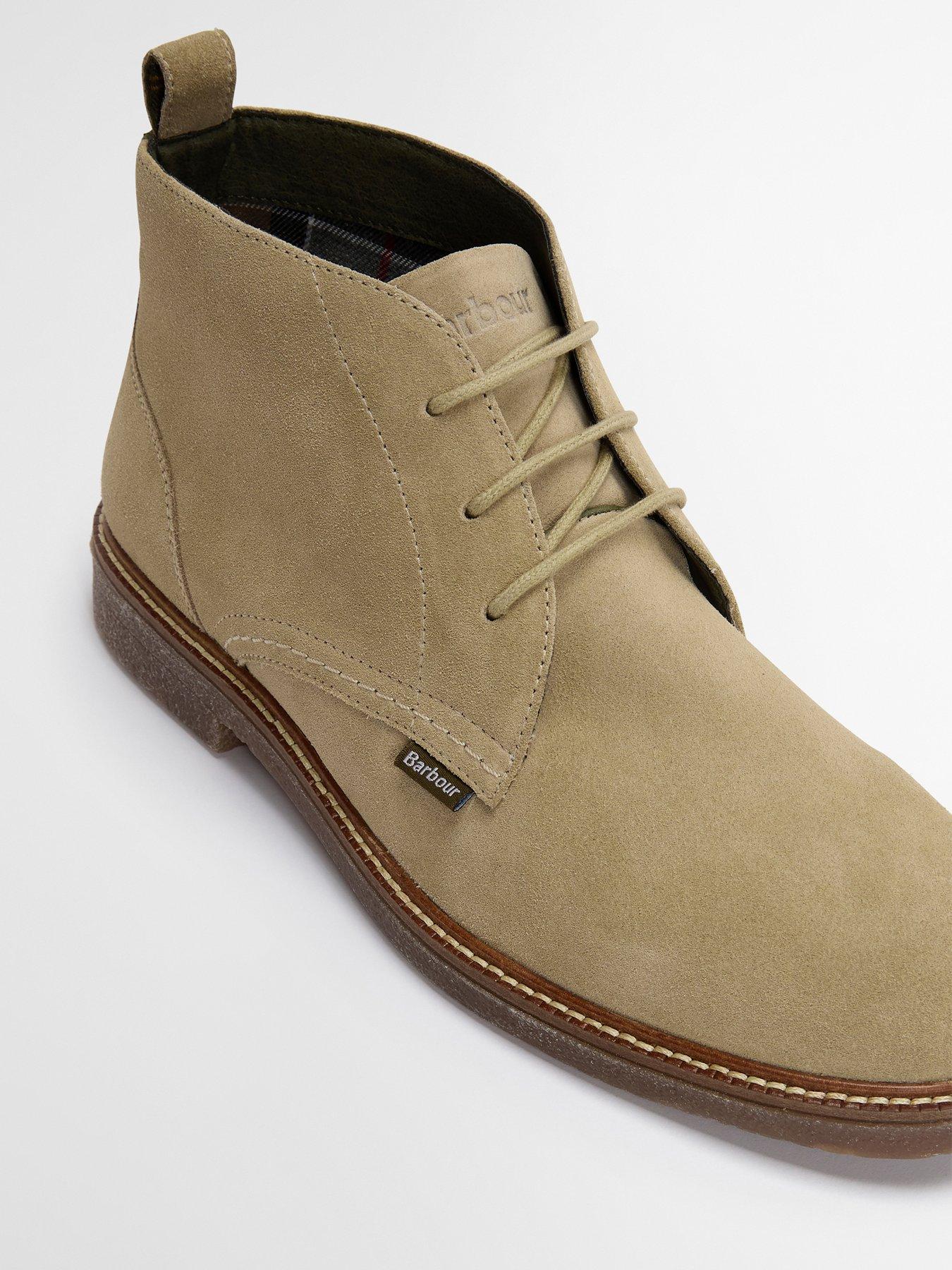 Image 6 of 6 of Barbour Barbour Kirkstone Desert Boots - Light Beige
