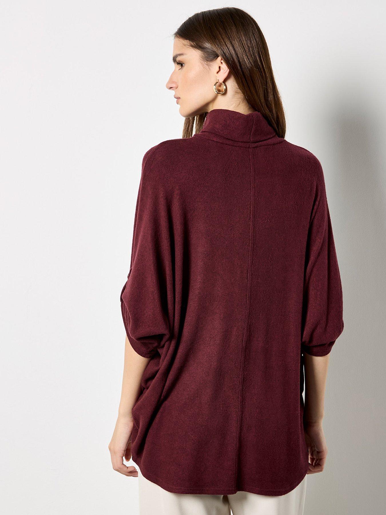 apricot-apricot-soft-touch-high-neck-topstillFront