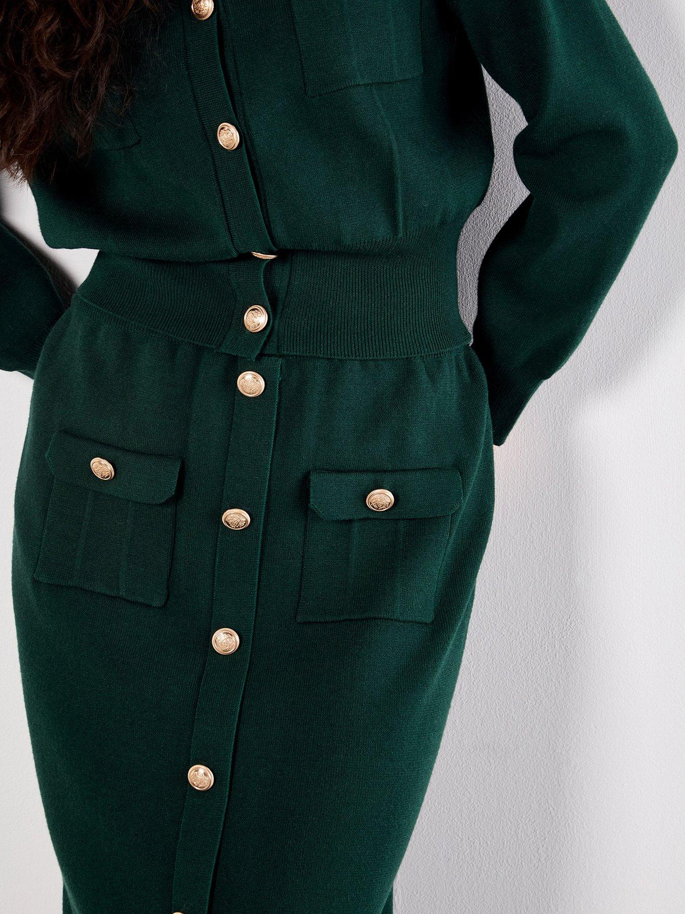 apricot-apricot-gold-button-through-knit-midi-skirt