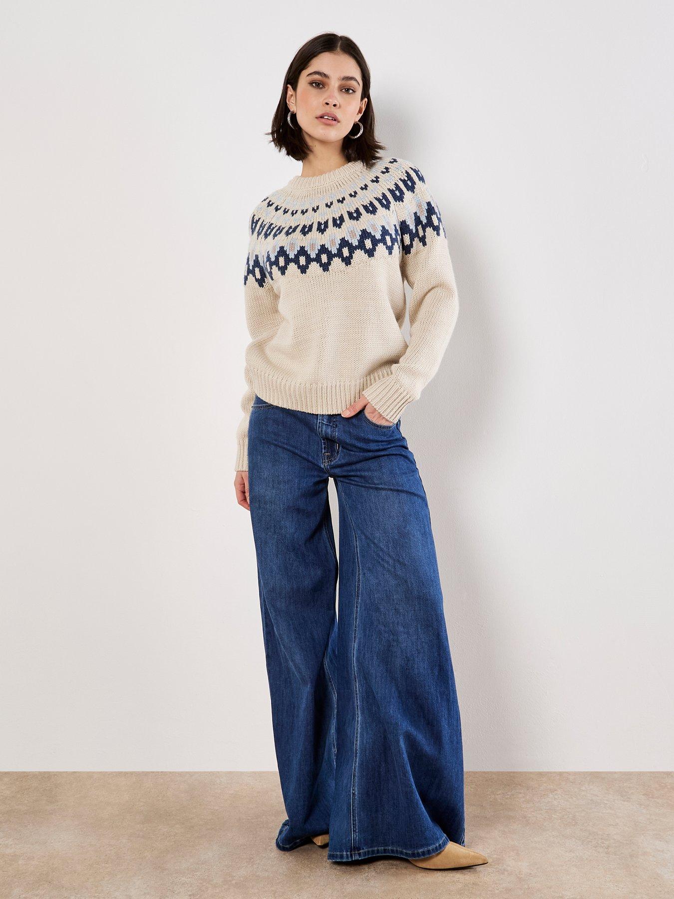 apricot-apricot-fairisle-crew-neck-jumperback