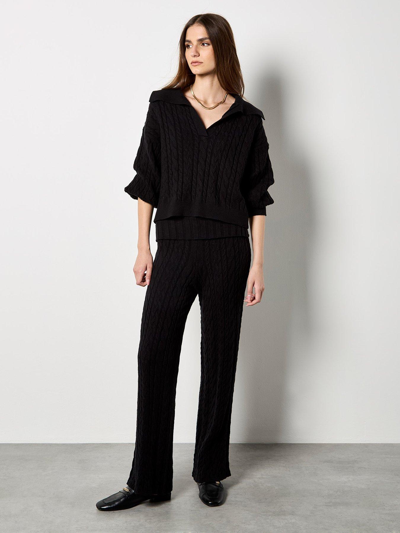 Image 3 of 4 of Apricot Apricot Cable Collar Jumper