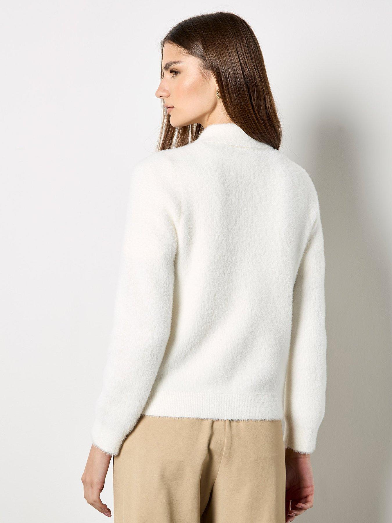 Image 2 of 4 of Apricot Apricot Hammered Buttons Cardigan