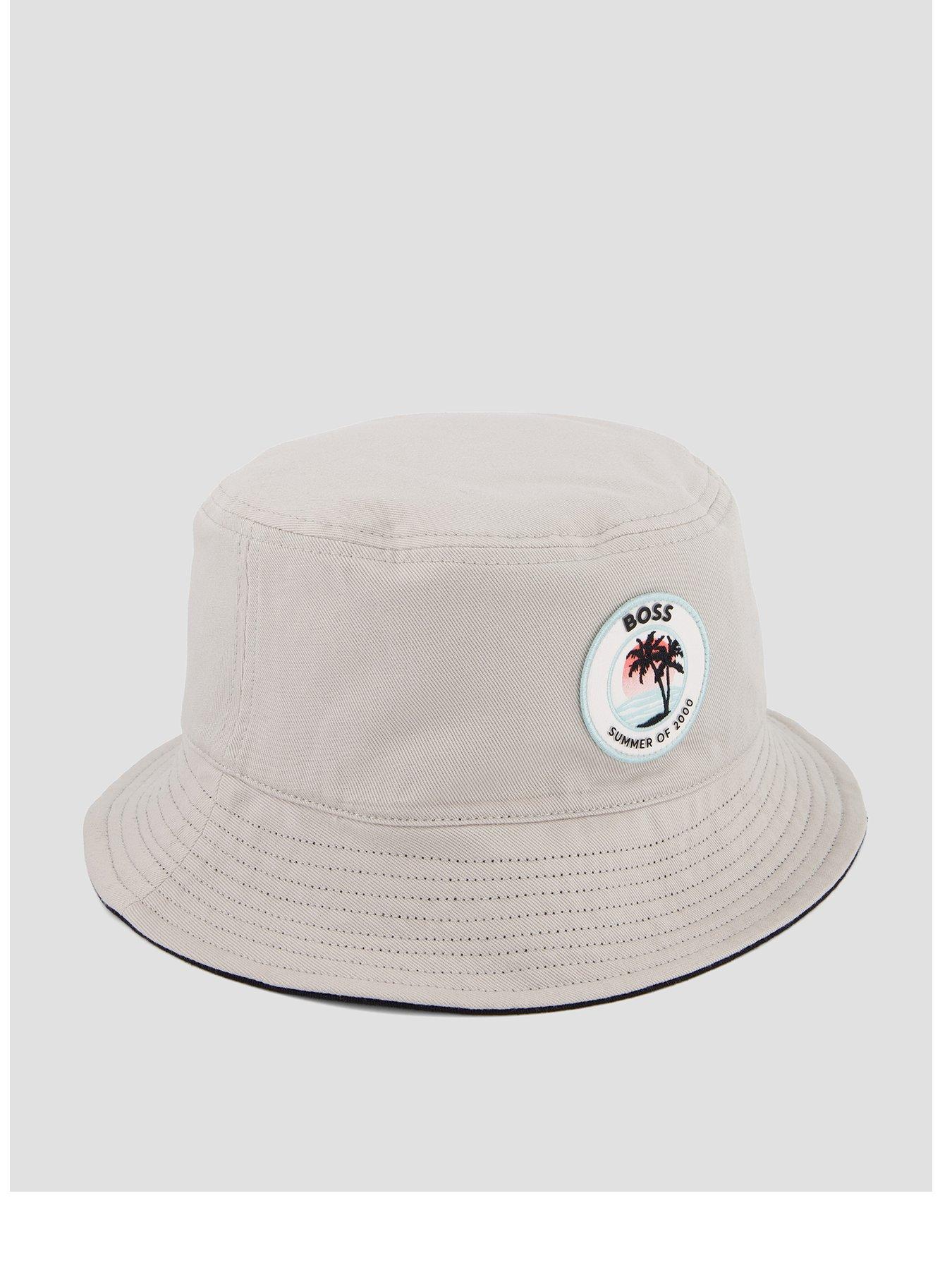 BOSS Boss Febas-SL Reversible Bucket Hat - Beige