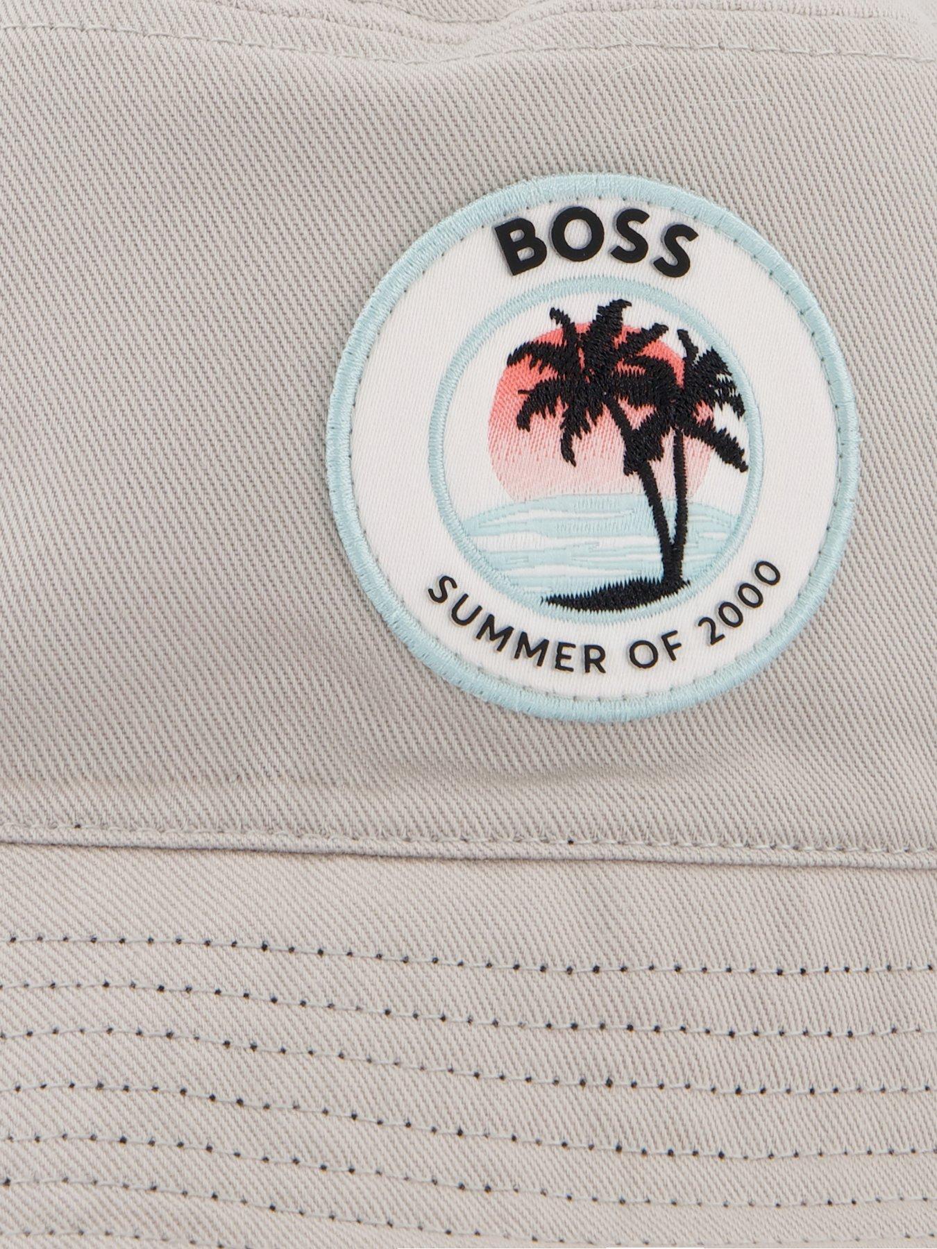 Image 3 of 4 of BOSS Boss Febas-SL Reversible Bucket Hat - Beige