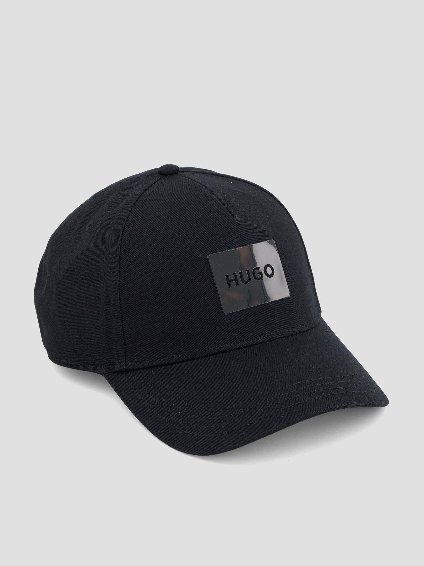 HUGO Hugo Jude Tortoise Shell Badge Cap - Black