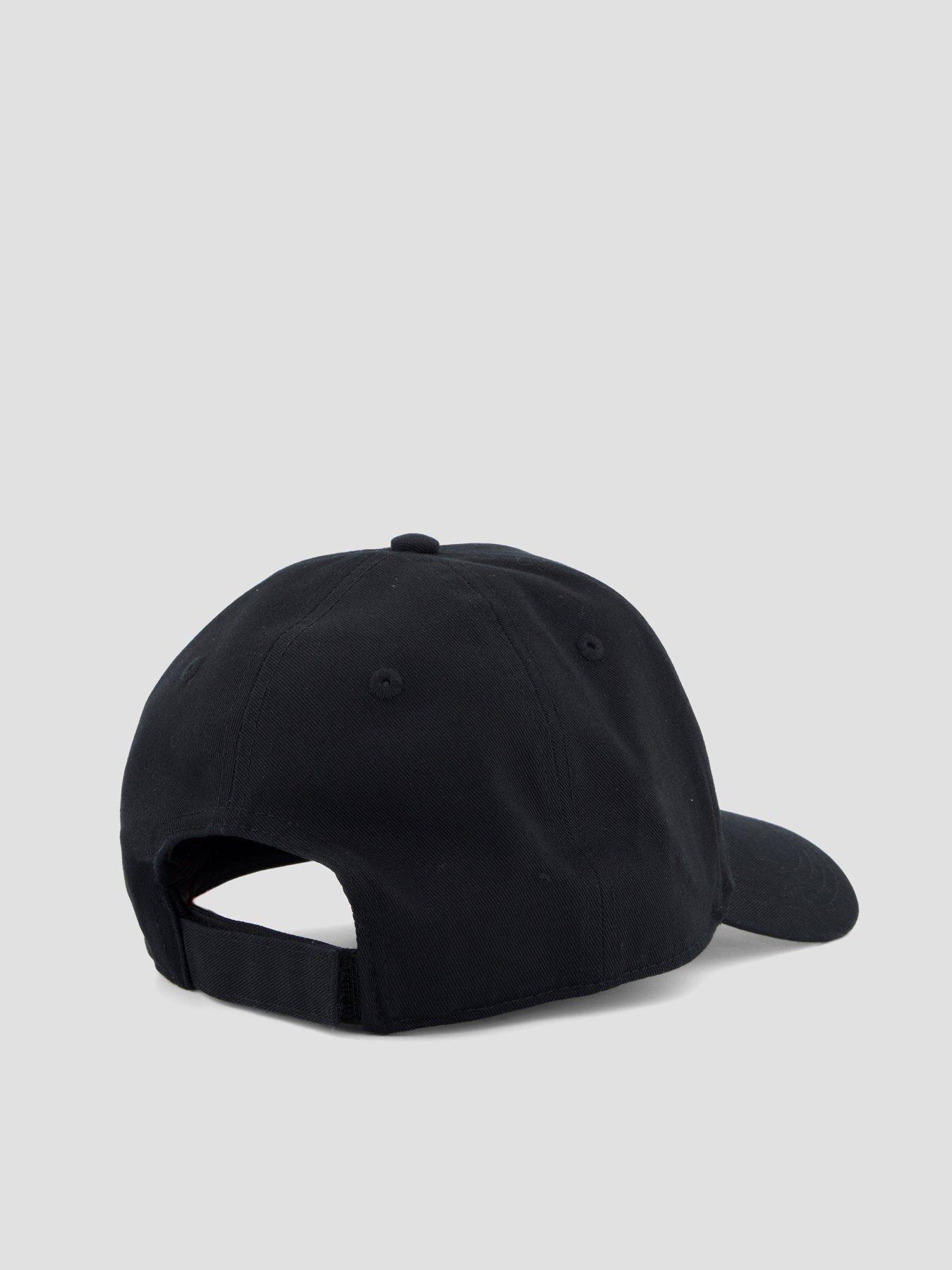Image 4 of 4 of HUGO Hugo Jude Tortoise Shell Badge Cap - Black