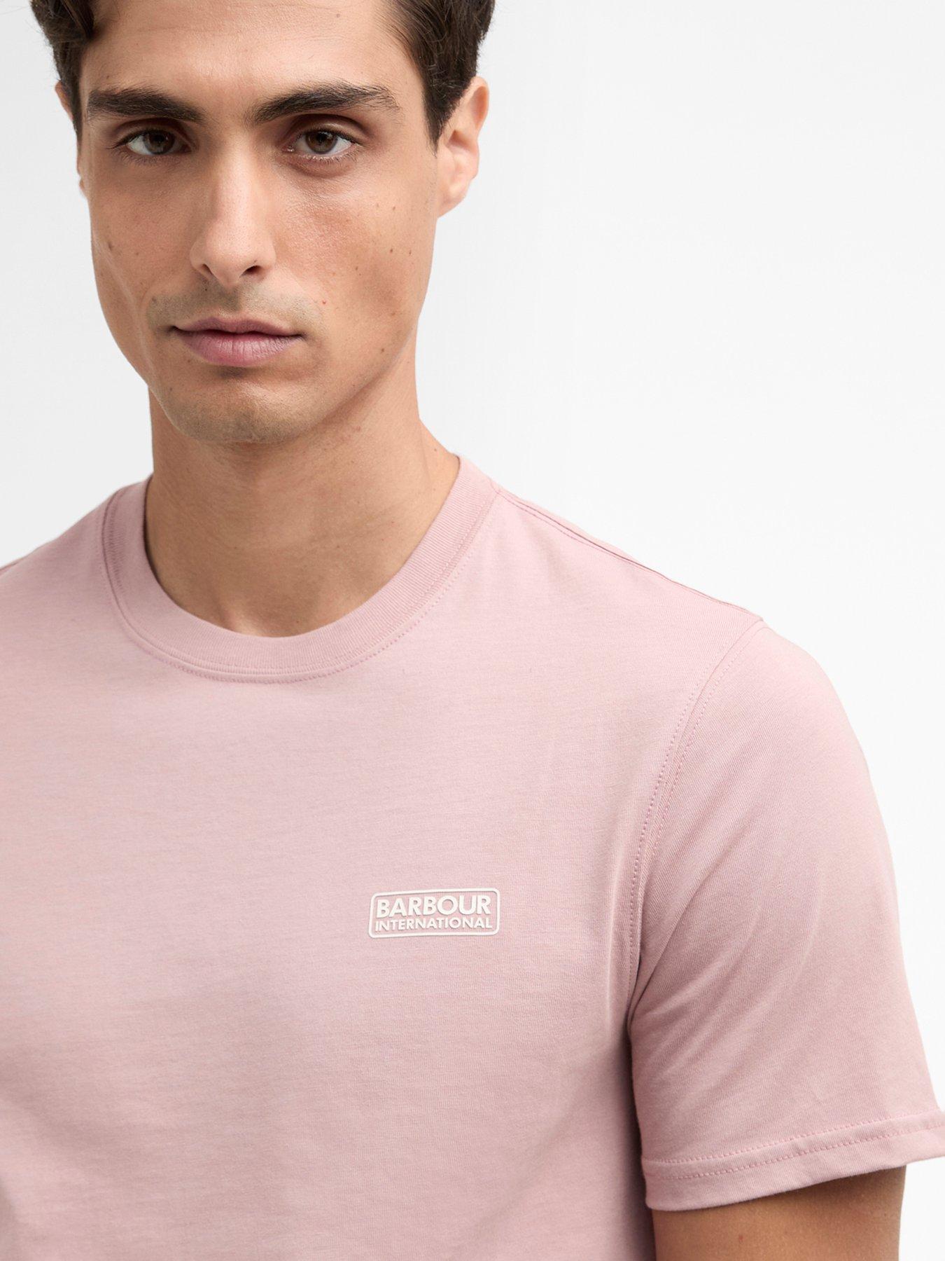 barbour-international-small-logo-t-shirt-pinkoutfit