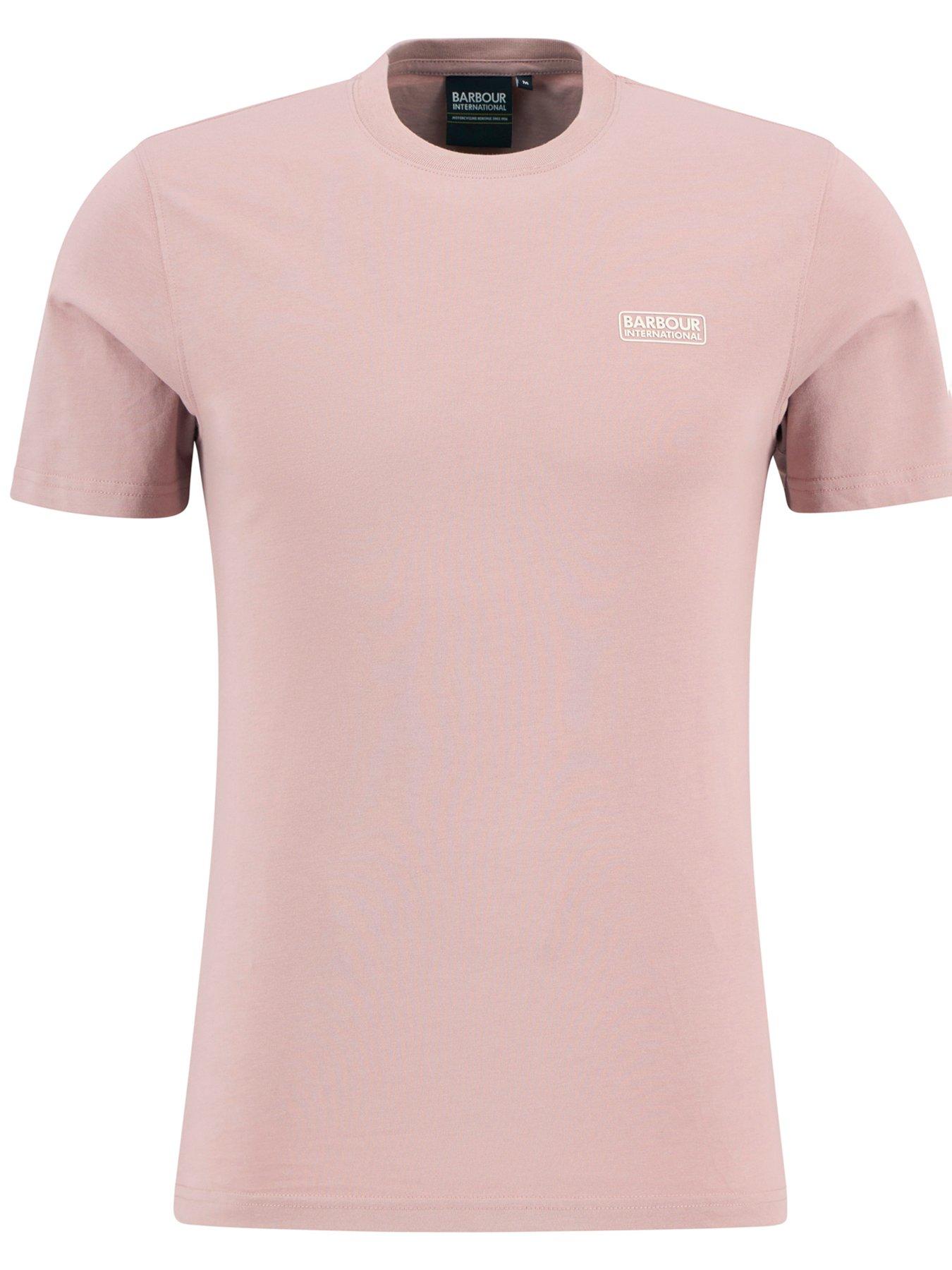 barbour-international-small-logo-t-shirt-pinkdetail