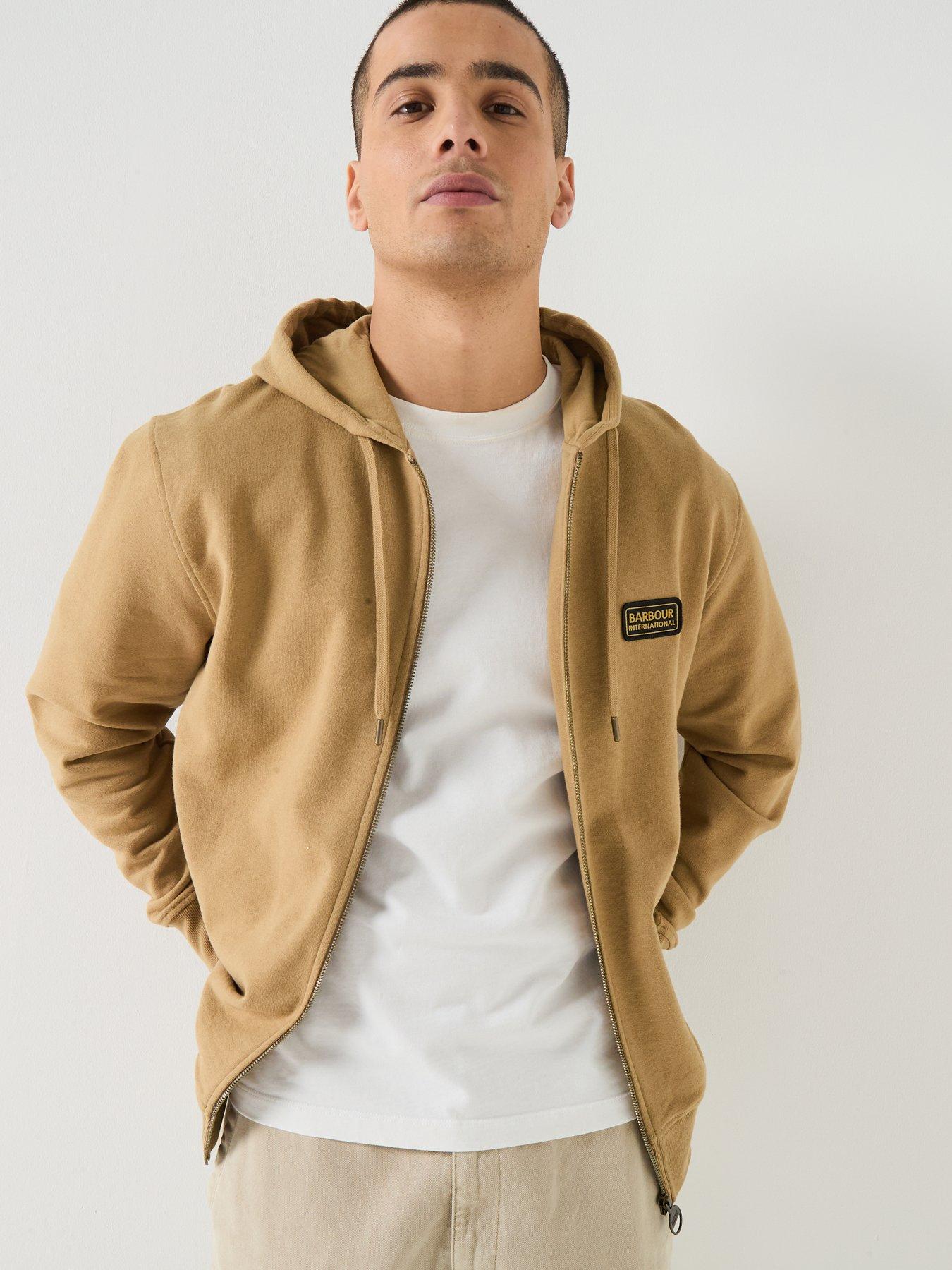 Image 2 of 6 of Barbour International Authentics Regar Hoodie - Green