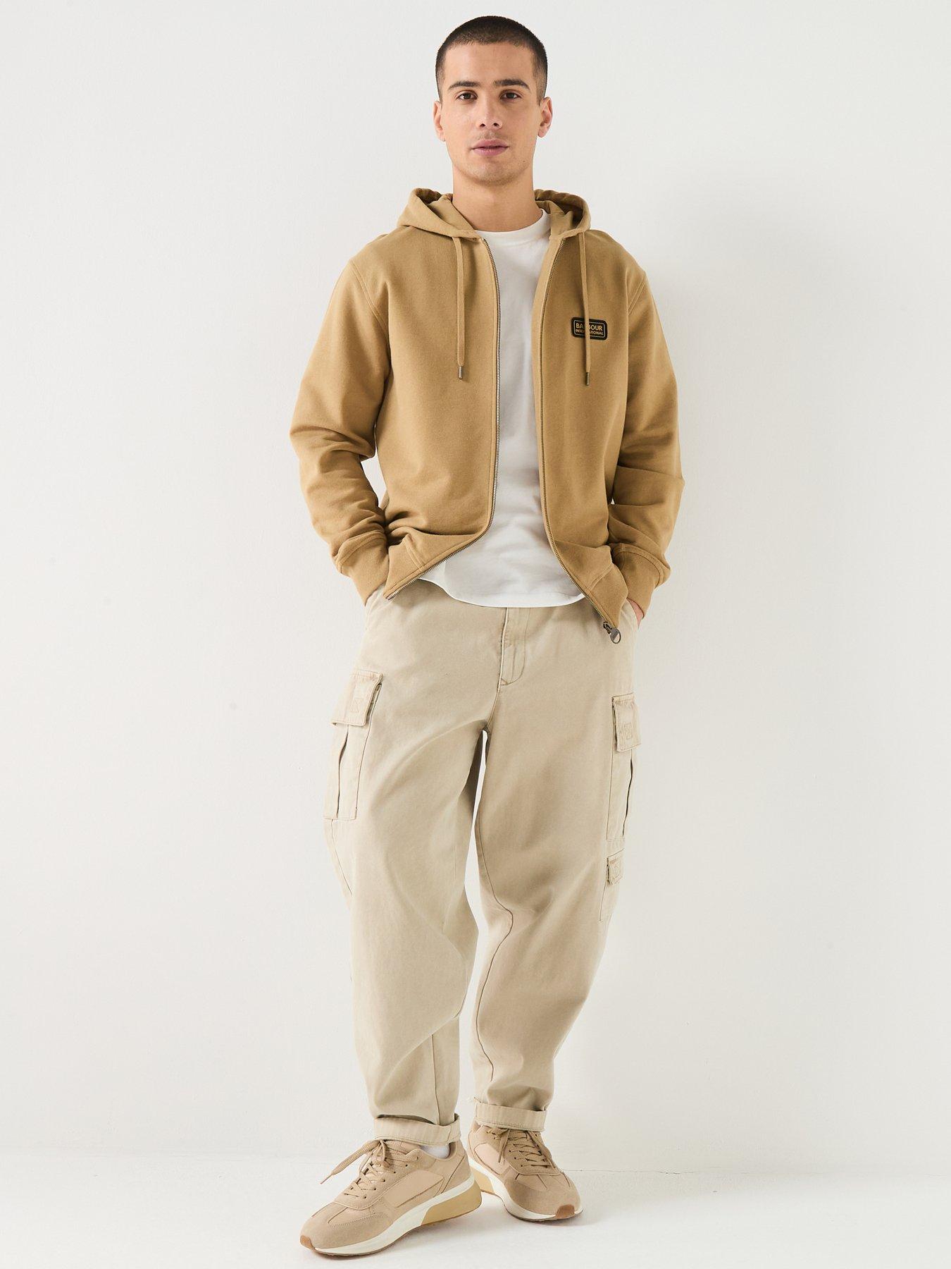 Image 3 of 6 of Barbour International Authentics Regar Hoodie - Green