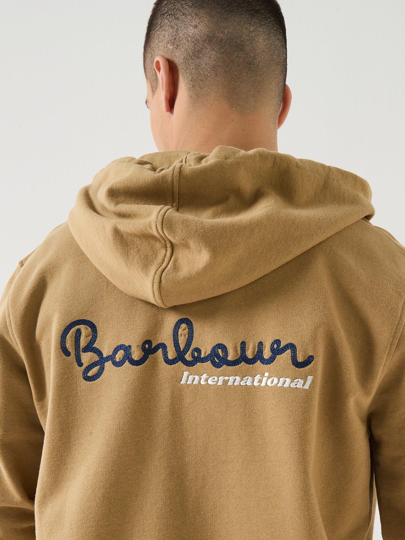 Image 5 of 6 of Barbour International Authentics Regar Hoodie - Green