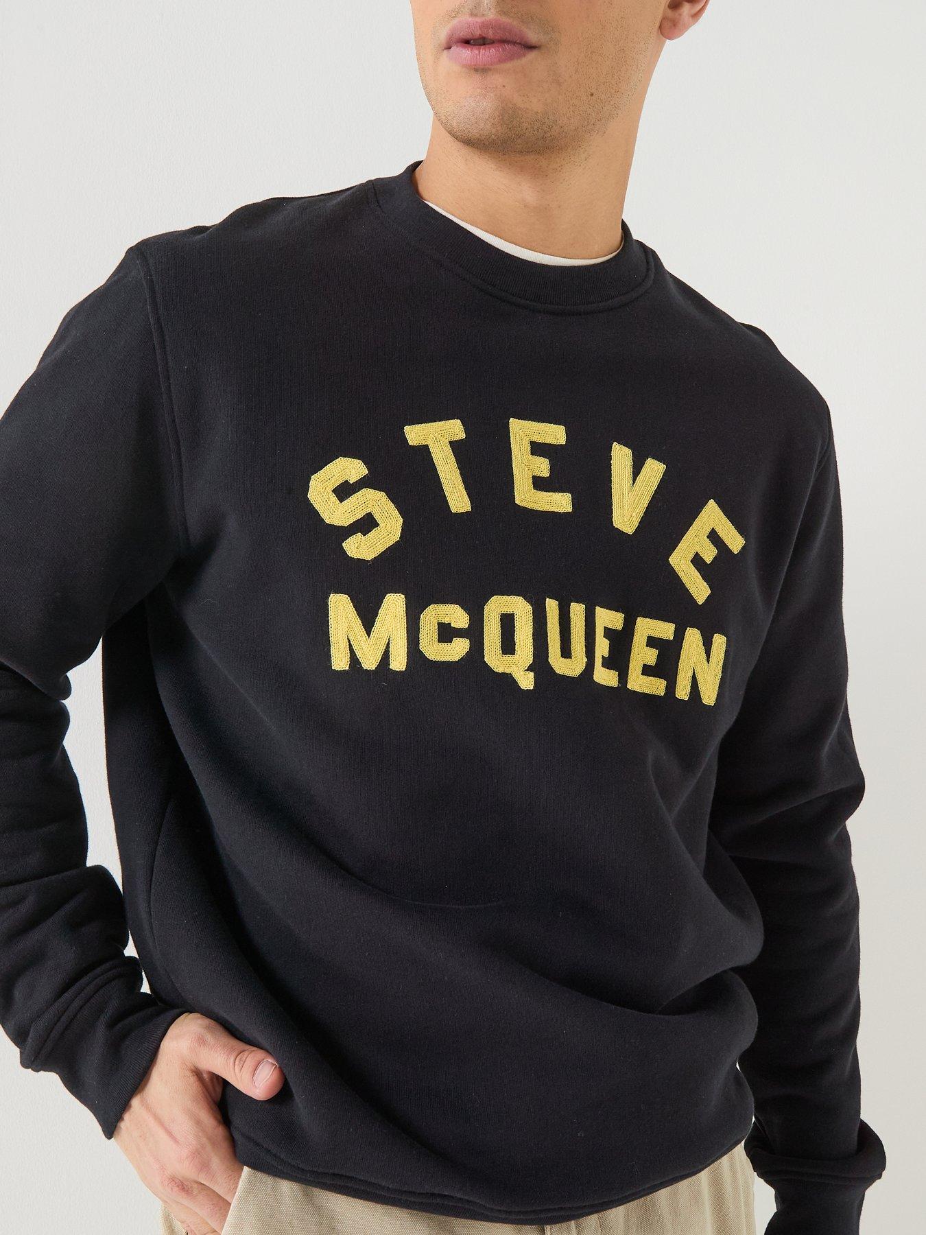 Image 5 of 5 of Barbour International X Steve McQueen Chainstitch Sweatshirt - Black