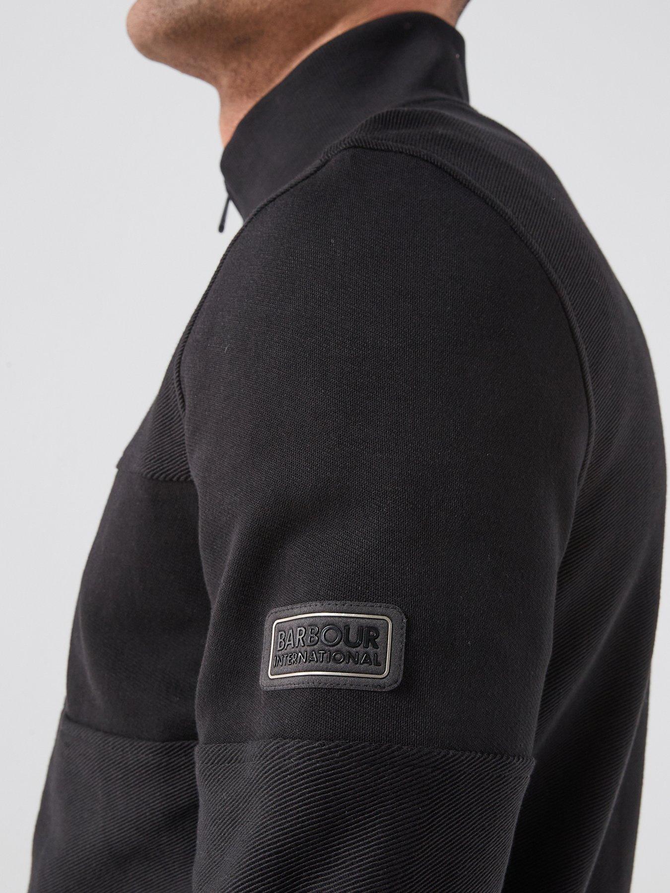 barbour-international-kaspian-half-zip-sweatshirt-blackoutfit