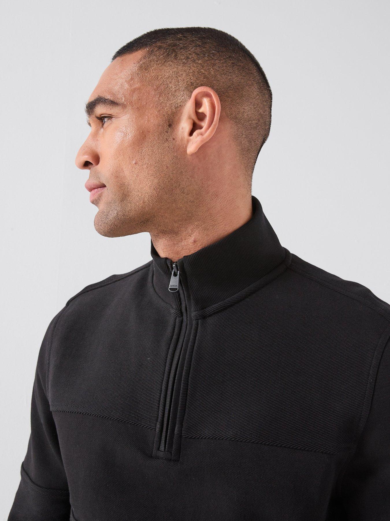 barbour-international-kaspian-half-zip-sweatshirt-blackdetail