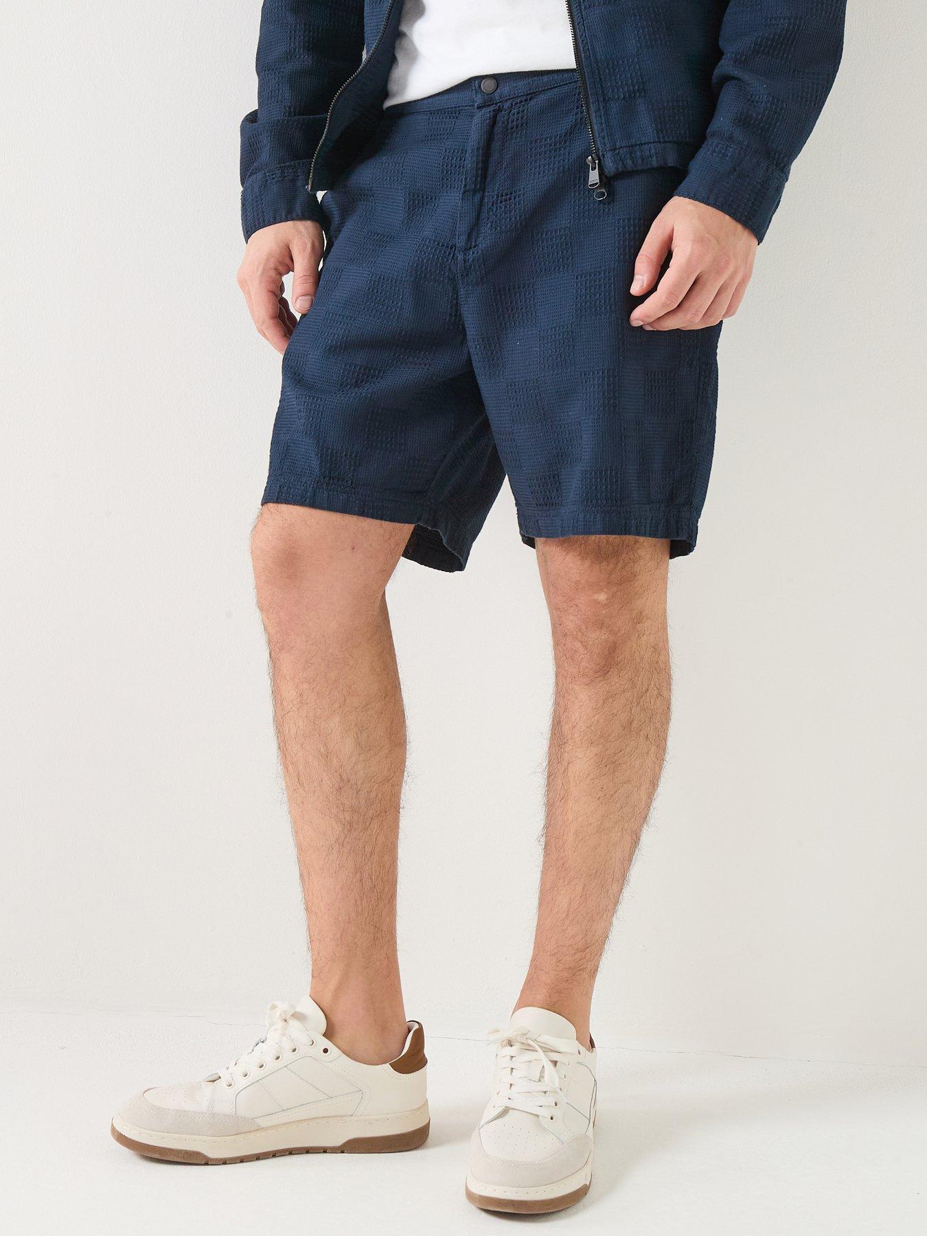 Barbour International Barbour International Blackstreak Jacquard Shorts - Navy
