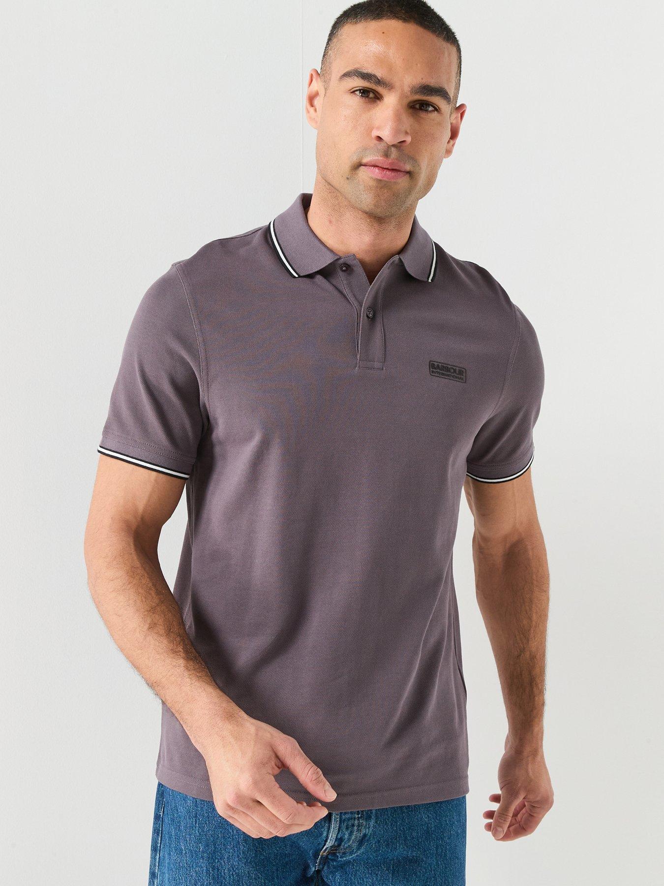 Barbour International Barbour International Evan Tipped Polo Shirt - Beige