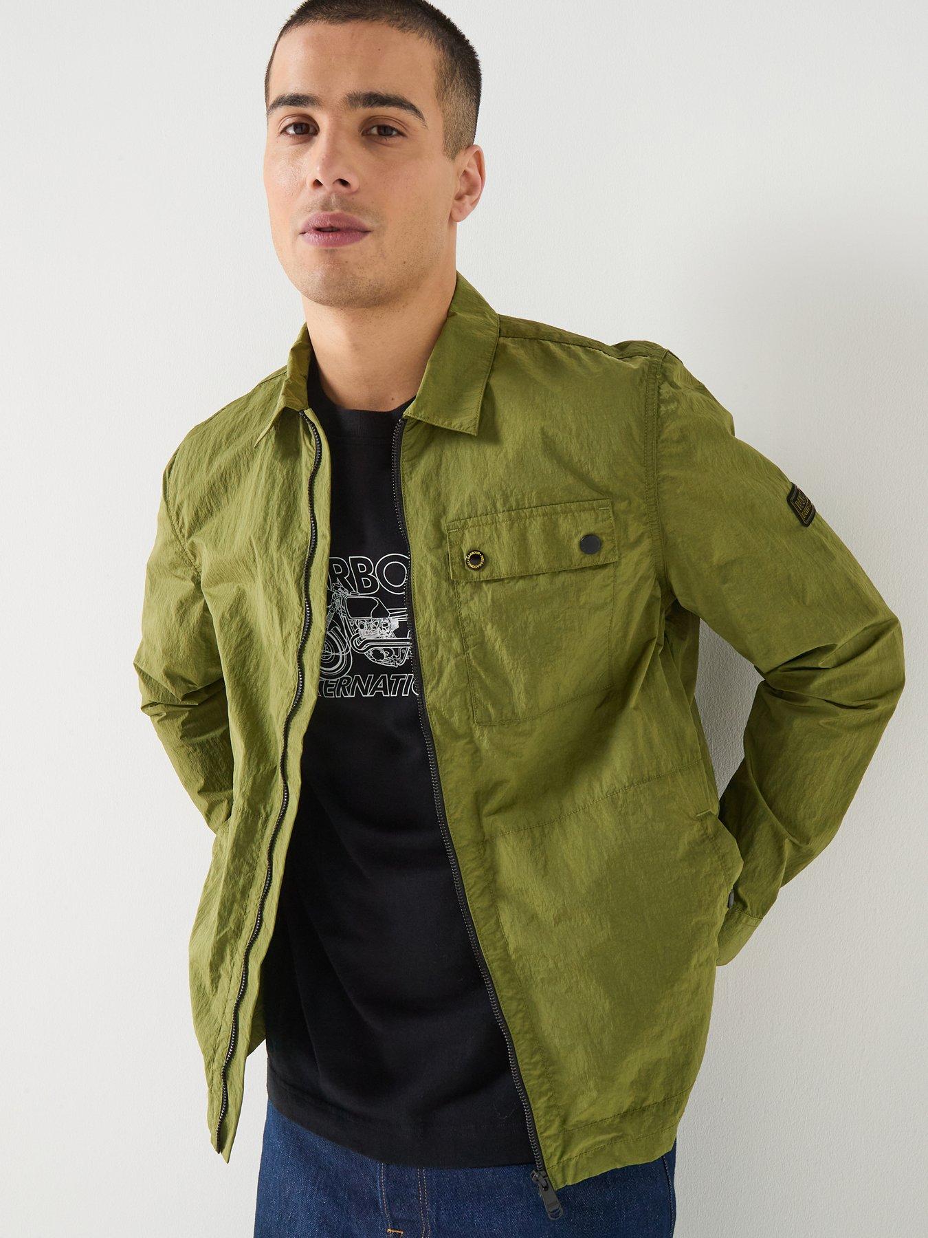 barbour-international-inline-crinkle-overshirt-olive-greenfront