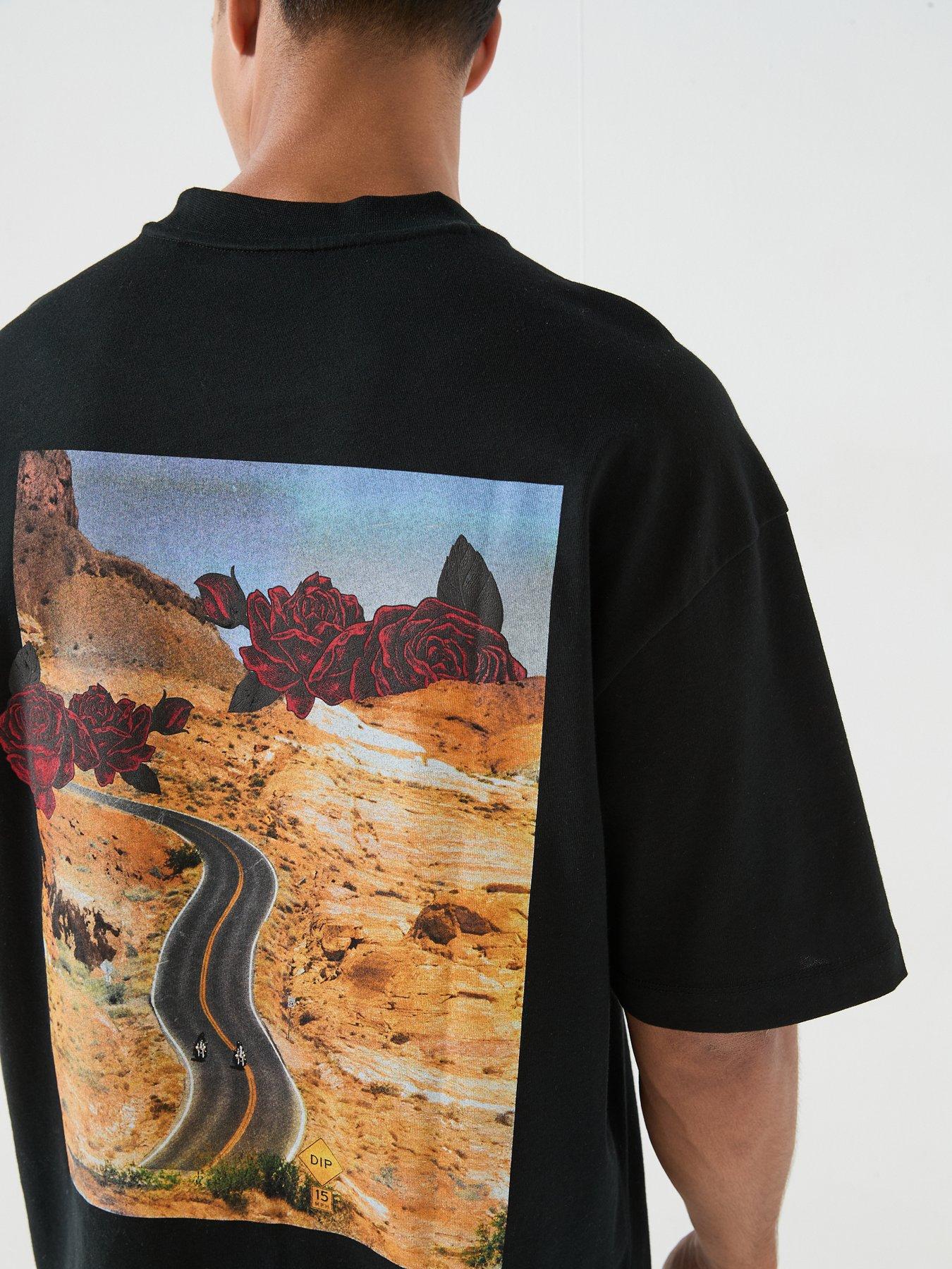 hugo-domans-rose-print-oversize-fit-t-shirt-blackdetail
